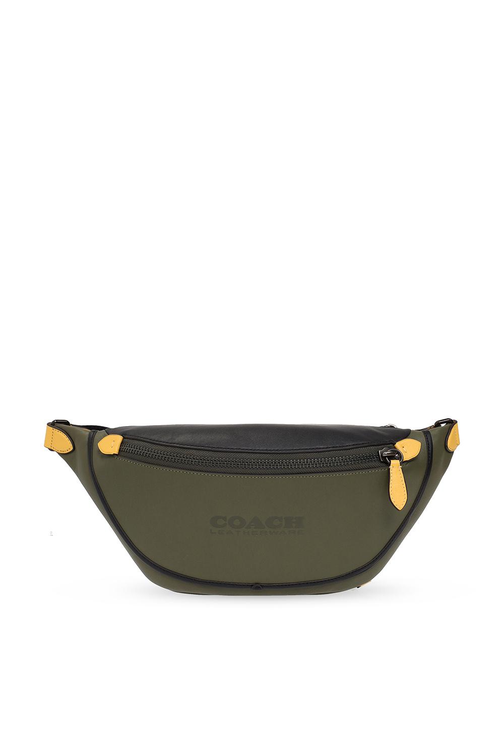 COACH 'league' Belt Bag in Green for Men Lyst