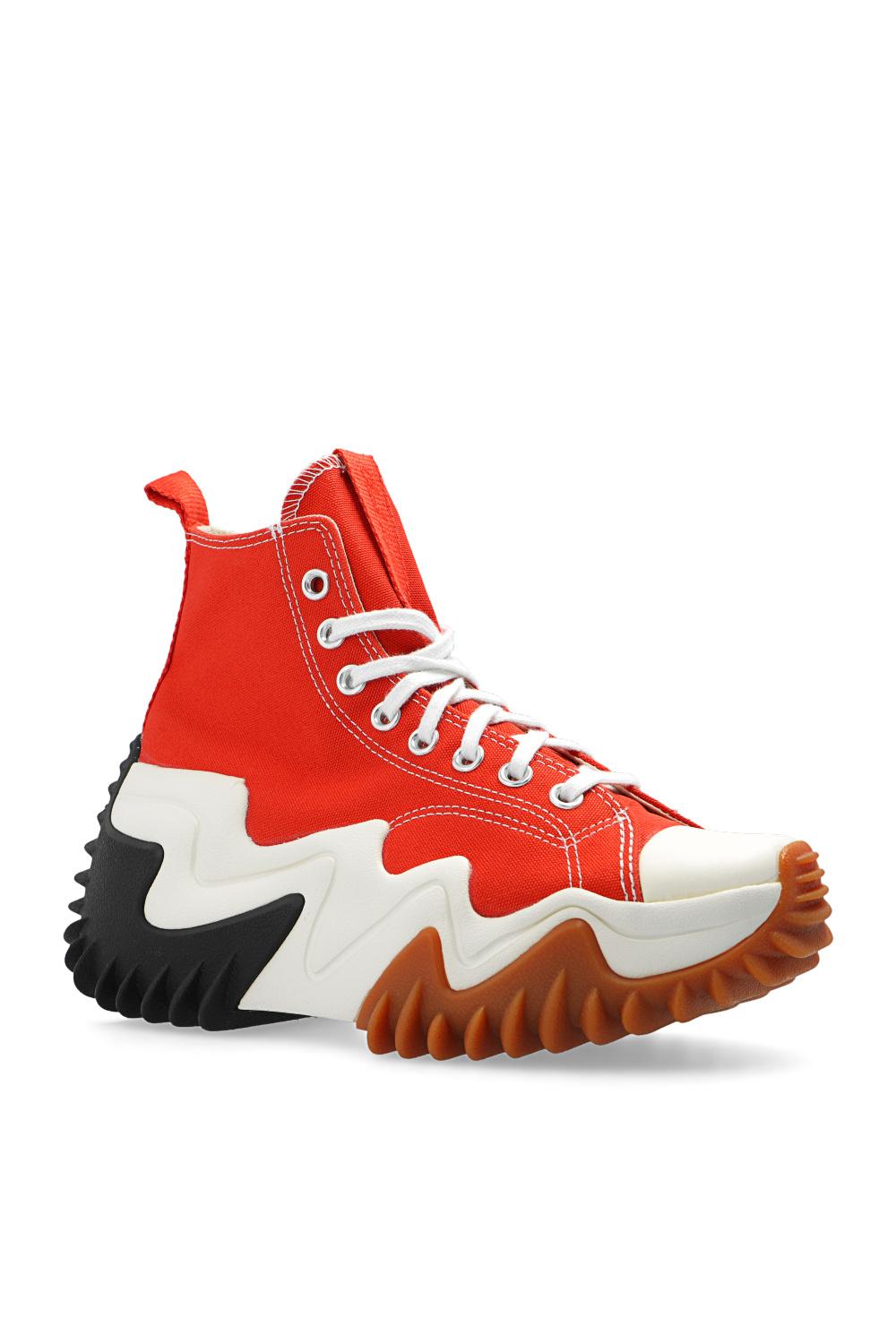 Converse 'run Star Motion Hi' High-top Sneakers in Orange | Lyst