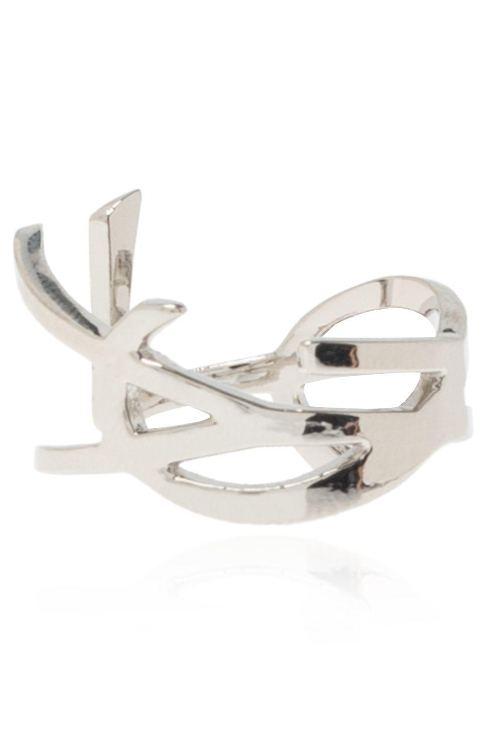saint-laurent-SILVER-Ring-With saint-laurent-SILVER-Ring-With