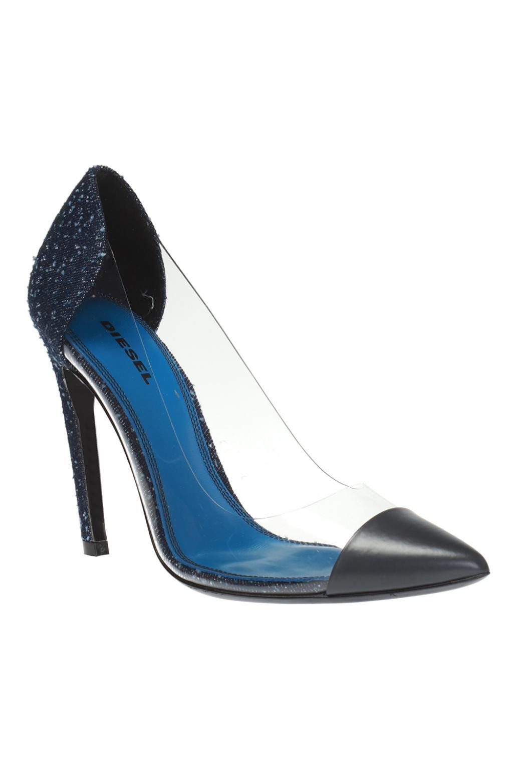 denim pumps dsw