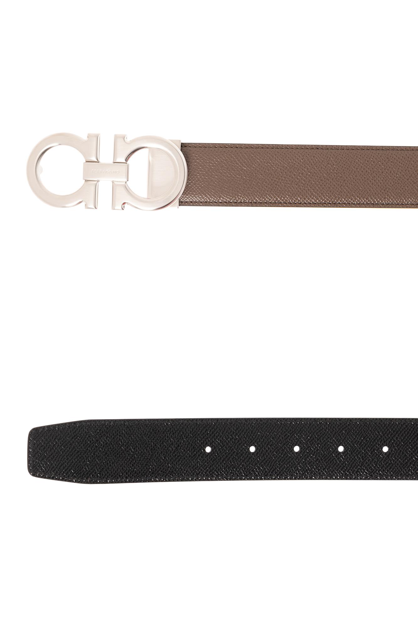 Ferragamo clearance belt logo