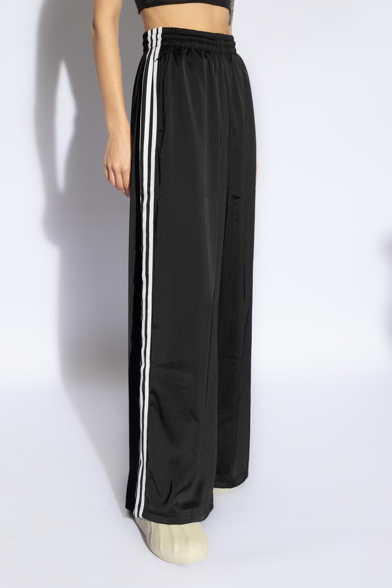 adidas Originals Satin Trousers in Black | Lyst