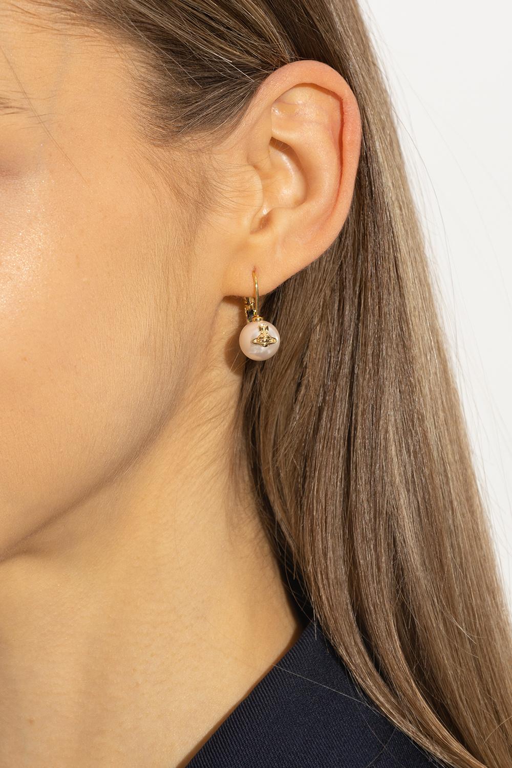 Vivienne Westwood 'gia' Earrings in Metallic | Lyst