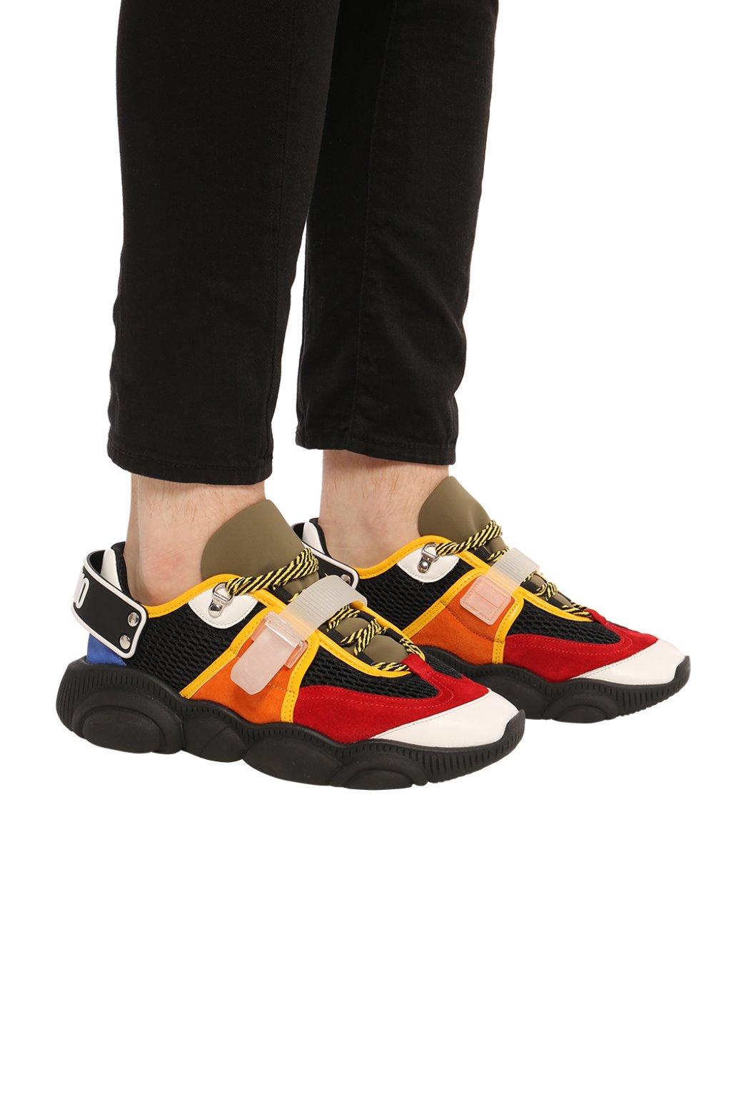 moschino teddy roller skates sneakers