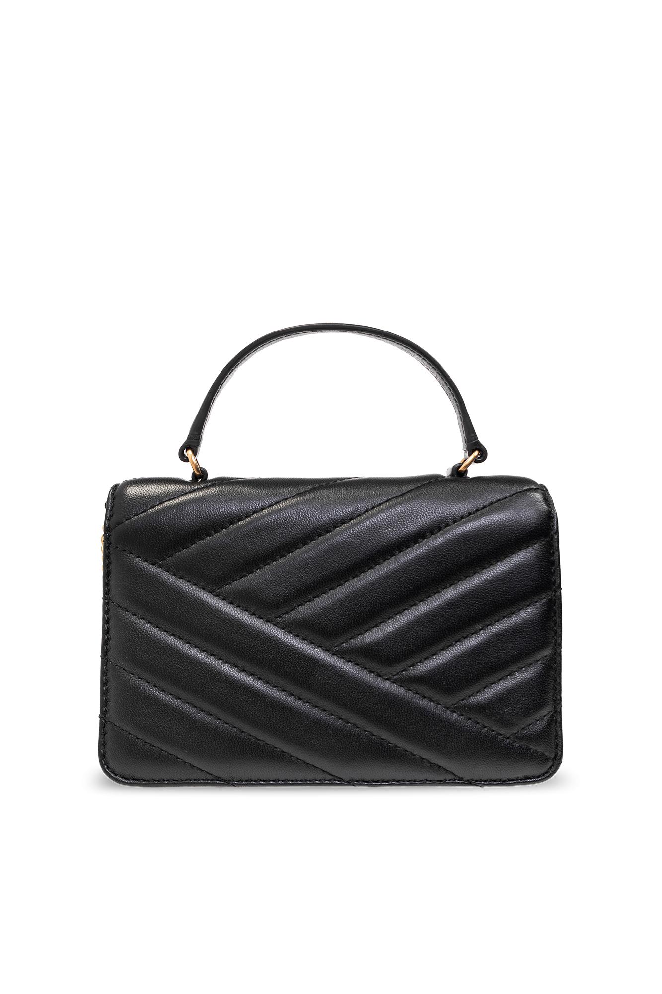 Kira chevron quilted leather shoulder bag cheap