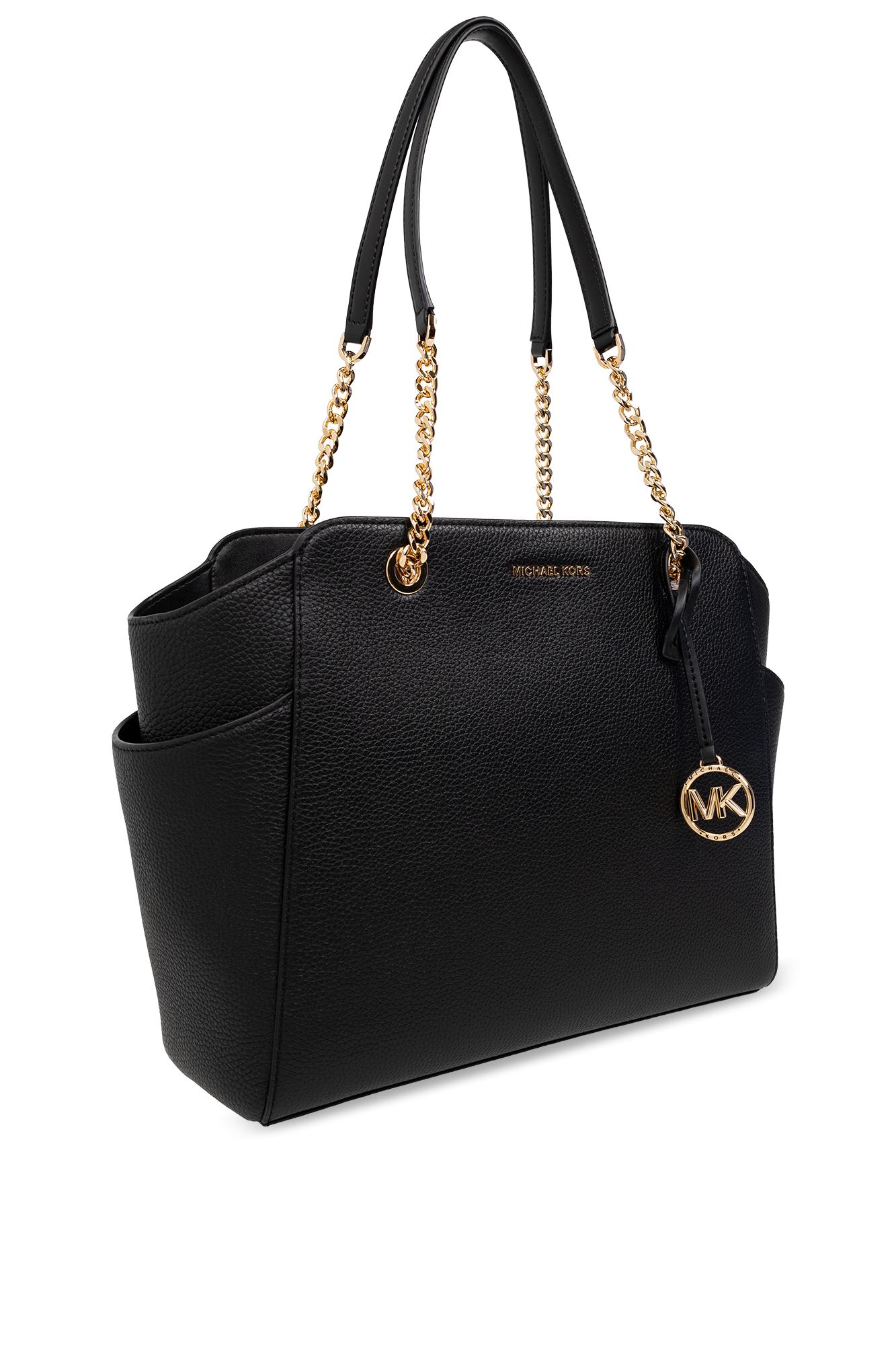 MICHAEL Michael Kors 'jacquelyn' Shopper Bag in Black | Lyst