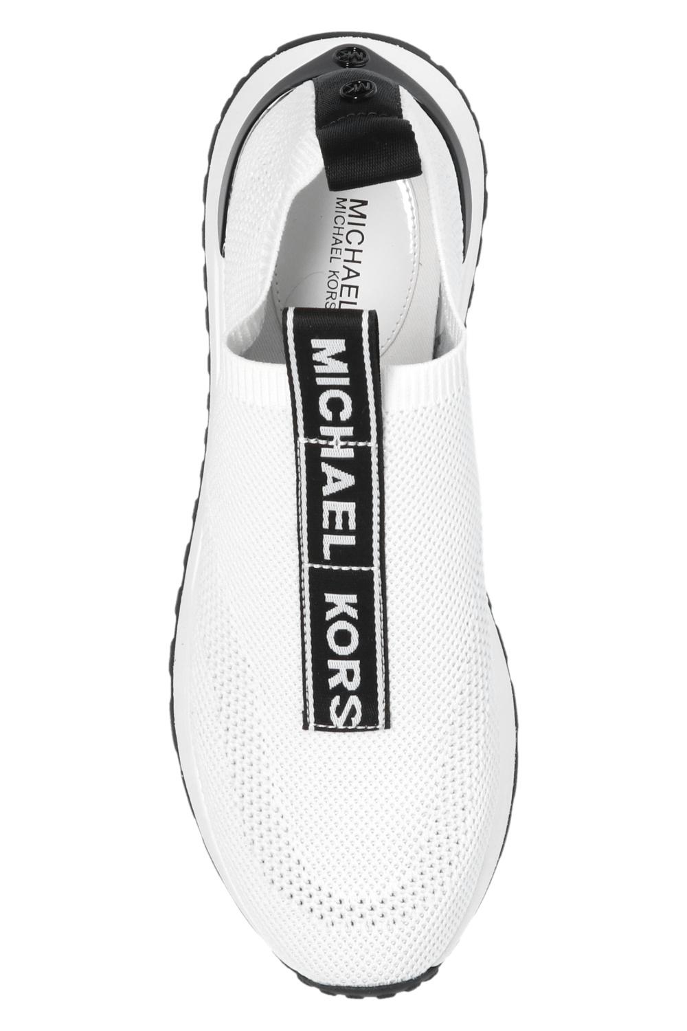 MICHAEL Michael Kors 'bodie' Slip-on Sock Sneakers in White | Lyst