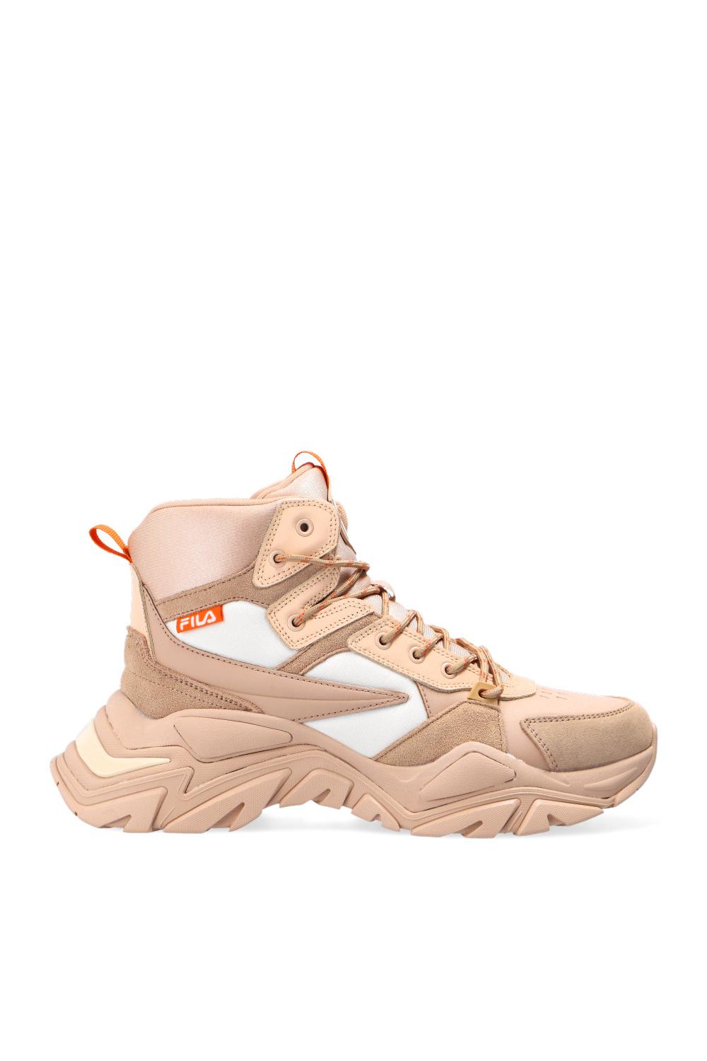 Fila High-top Sneakers in Natural | Lyst