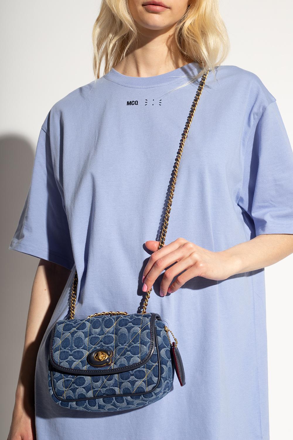 COACH 'pillow Madison' Shoulder Bag in Blue | Lyst Australia