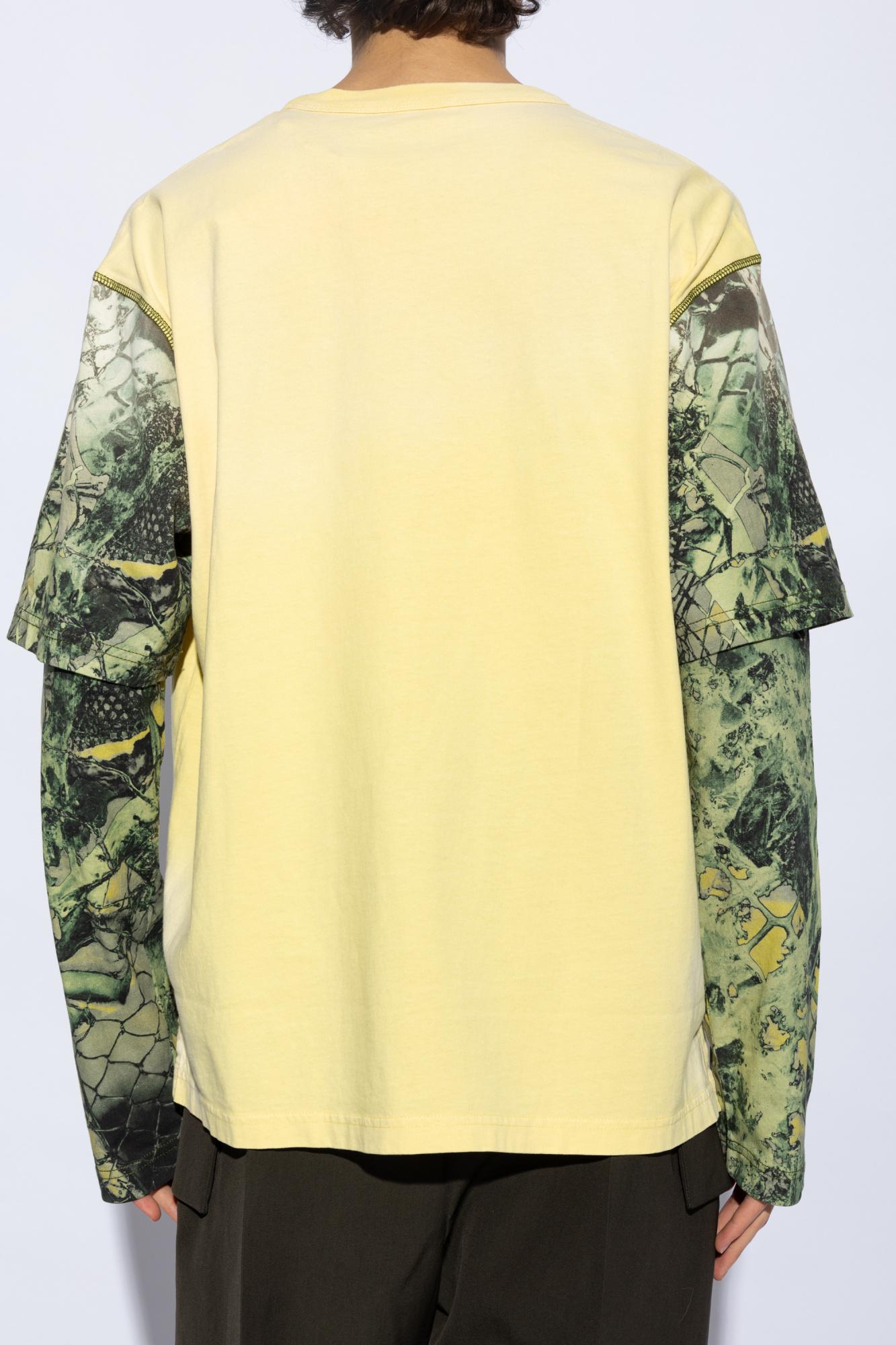 diesel-YELLOW-Long-Sleeve-T- 