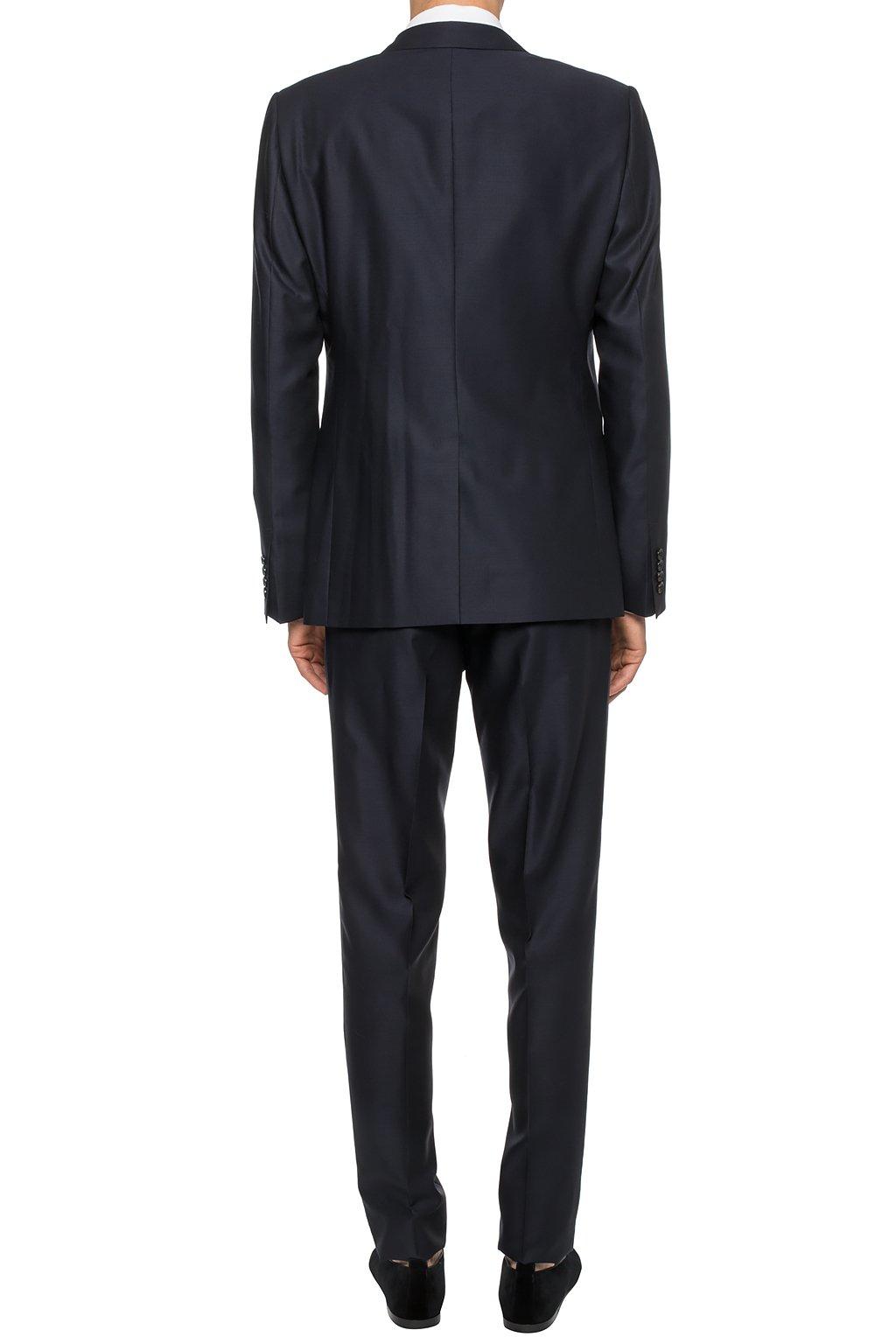 Dolce & Gabbana Wool Suit in Navy Blue (Blue) for Men - Lyst