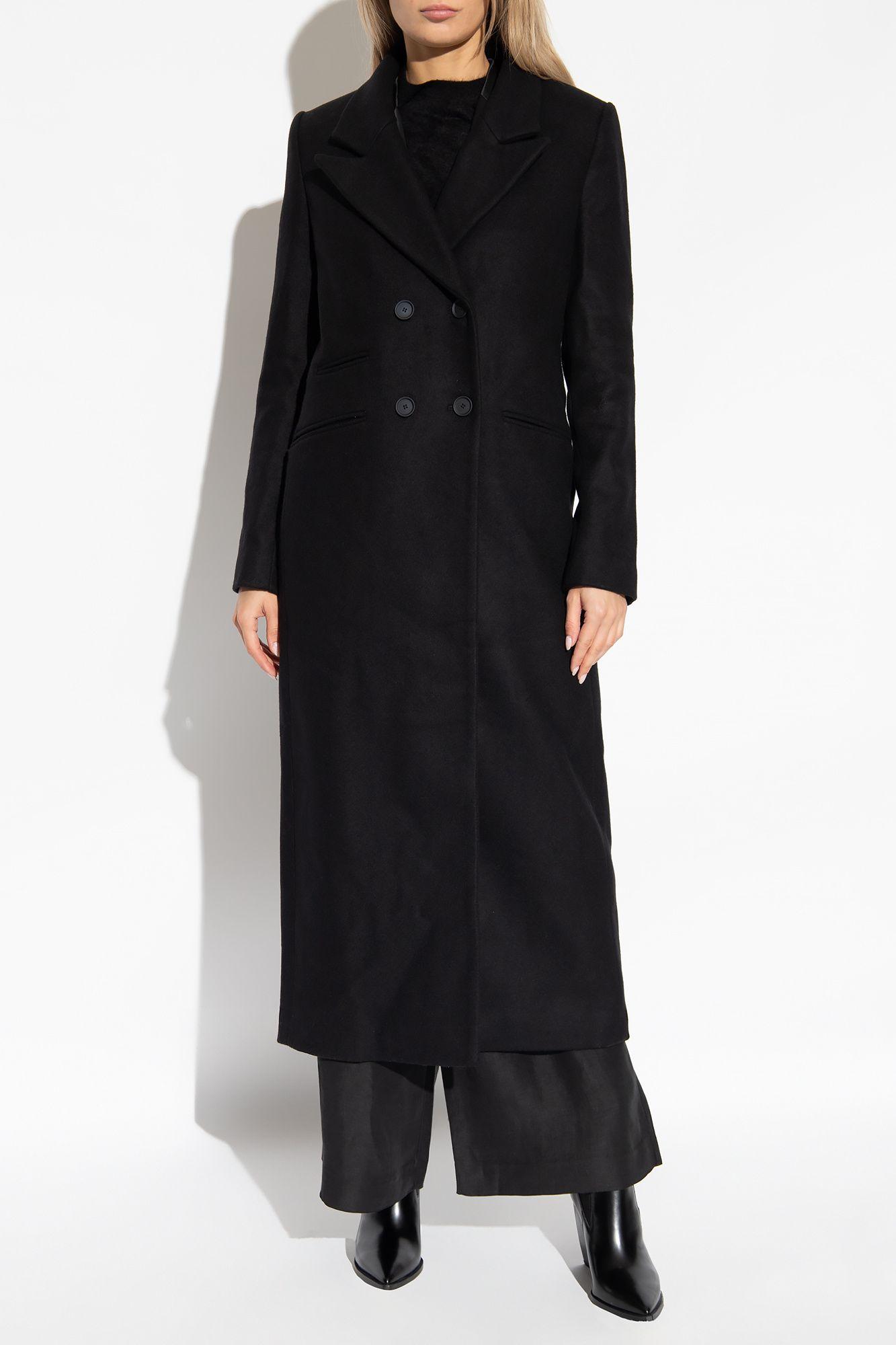 All saints best sale long coat