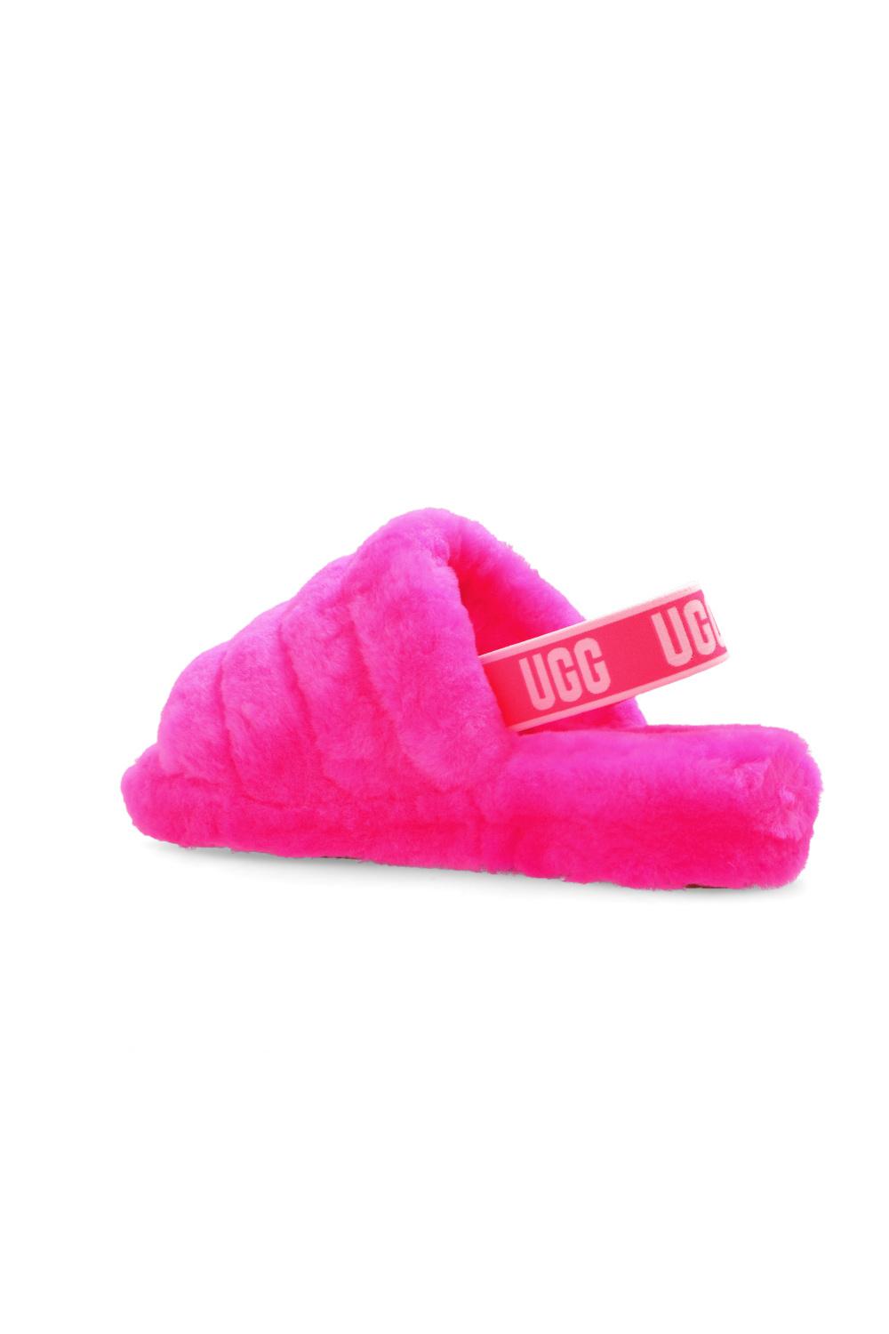 plush pink uggs