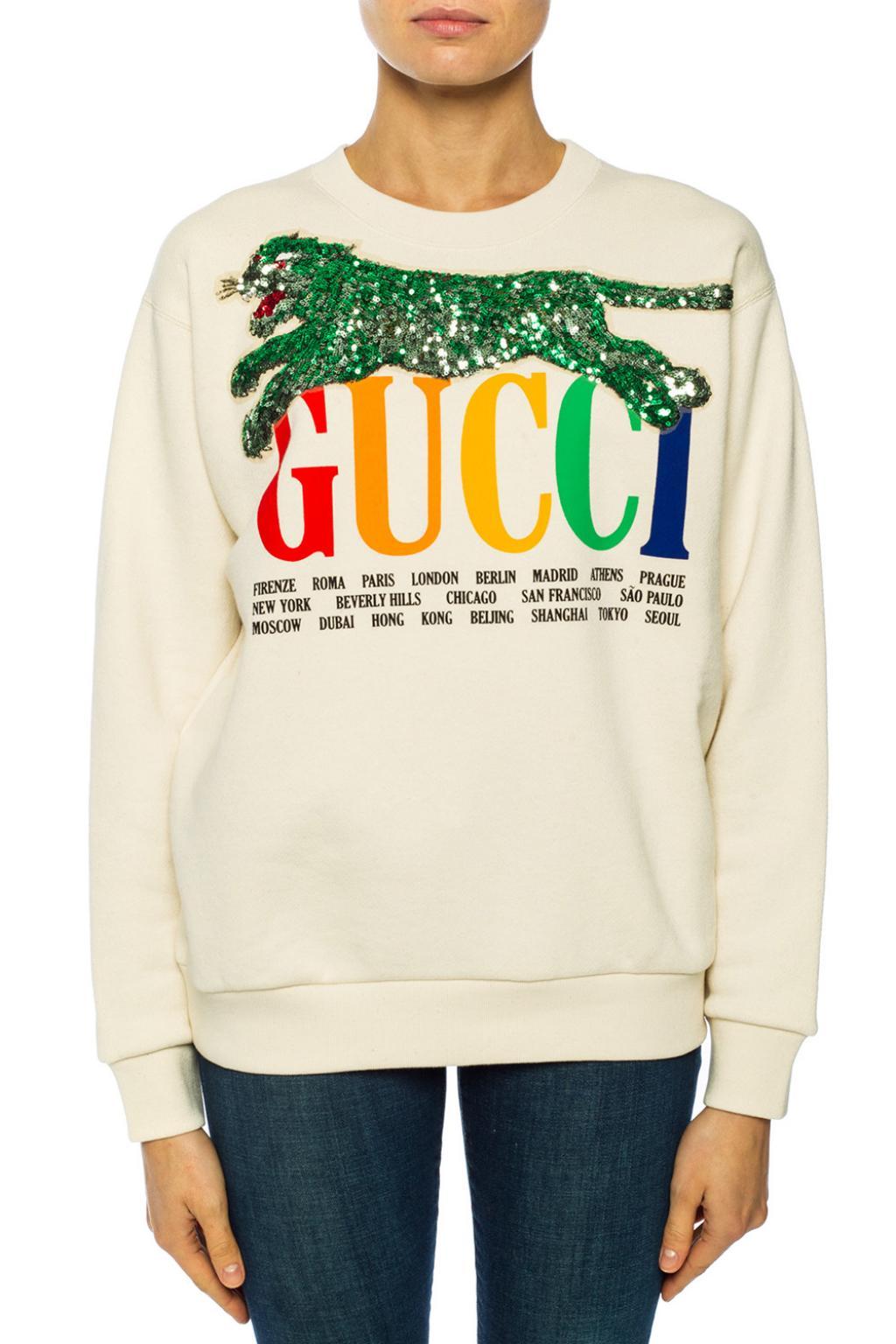 gucci sweatpants and sweatshirt