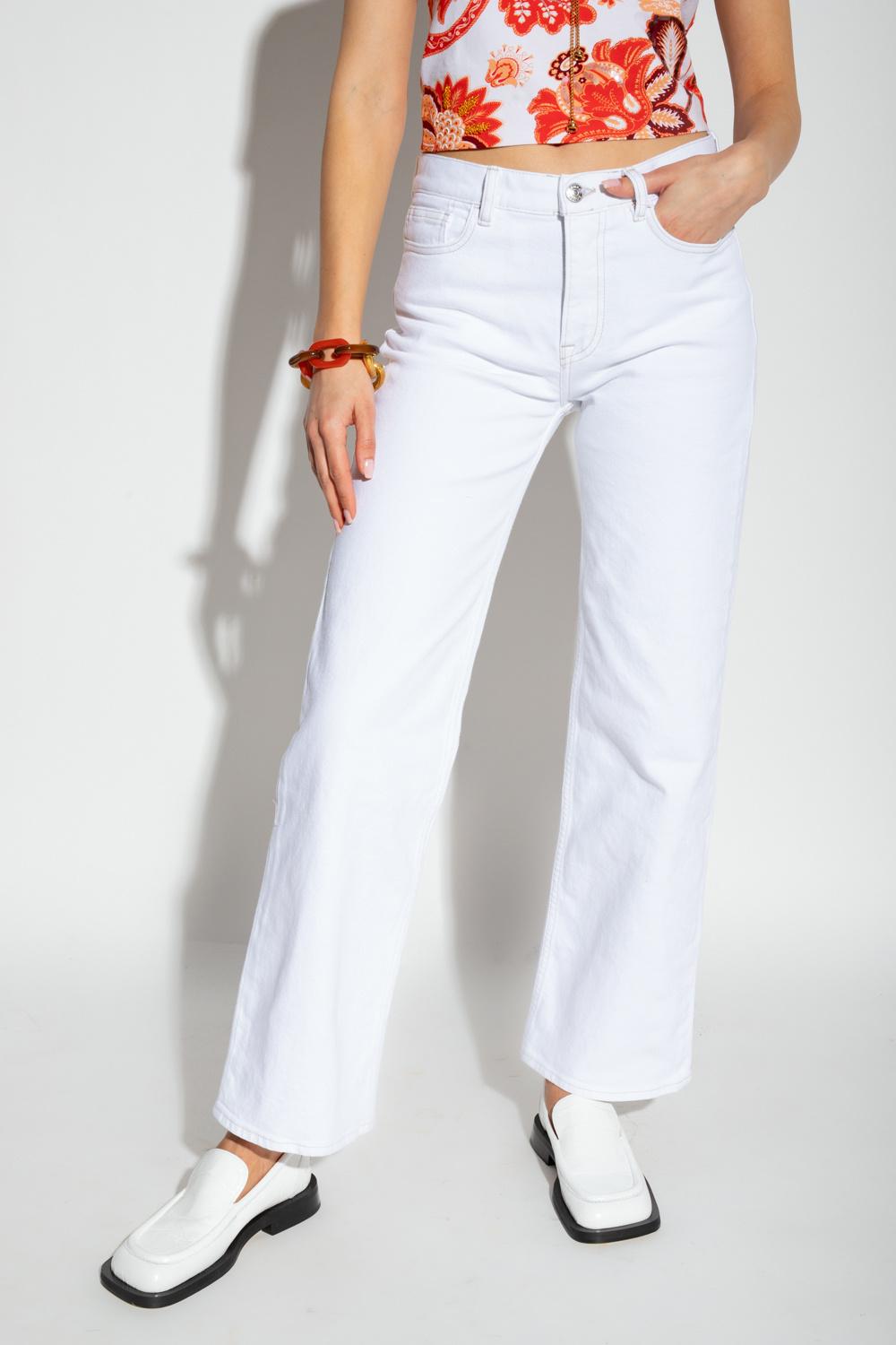 Samsøe \u0026 Samsøe Denim 'riley' Jeans in White | Lyst