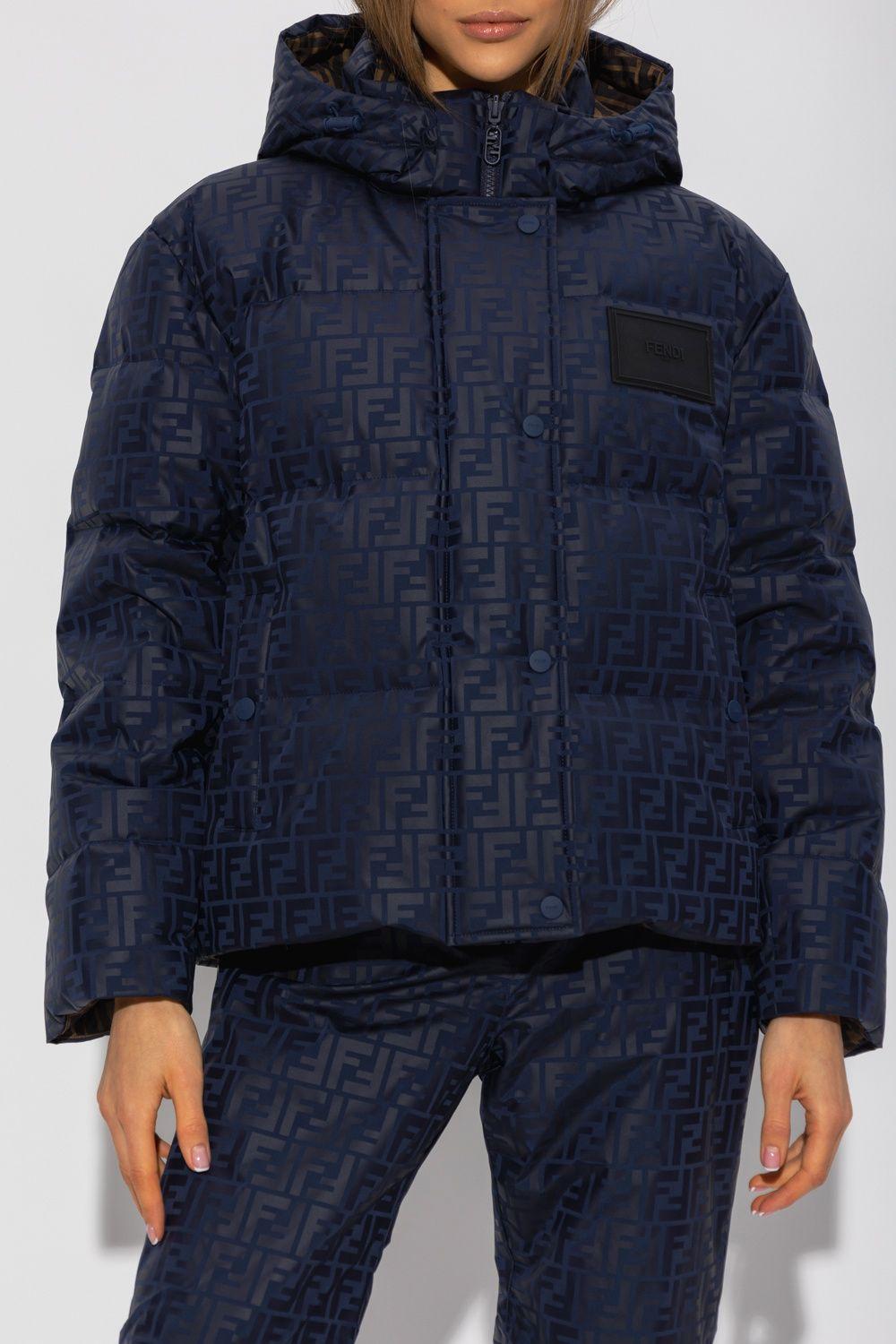 Fendi Reversible Jacket in Blue | Lyst