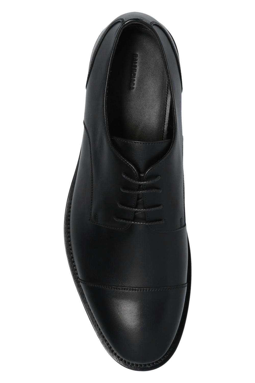 Balenciaga Derby Shoes With Logo in 