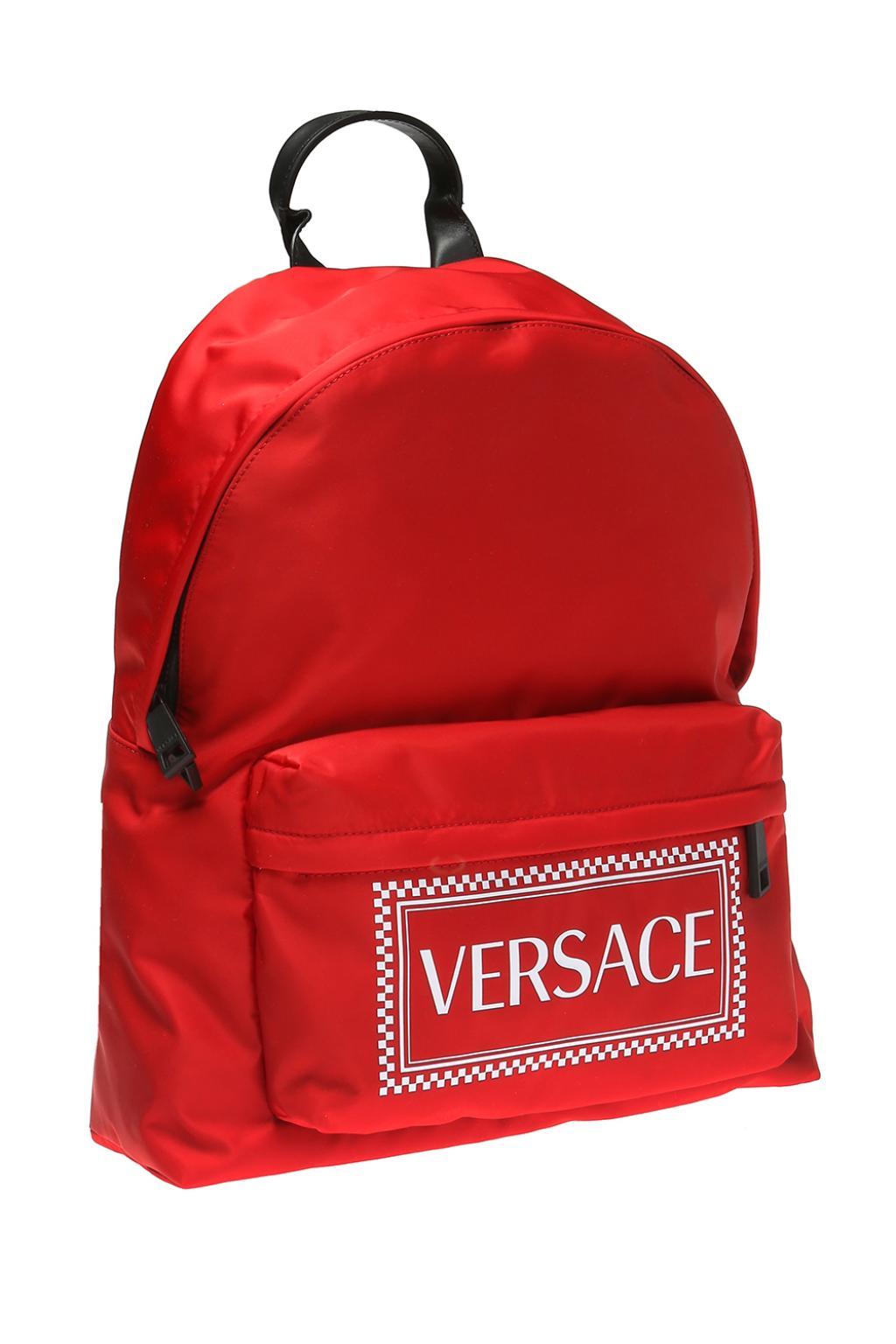 branded backpack
