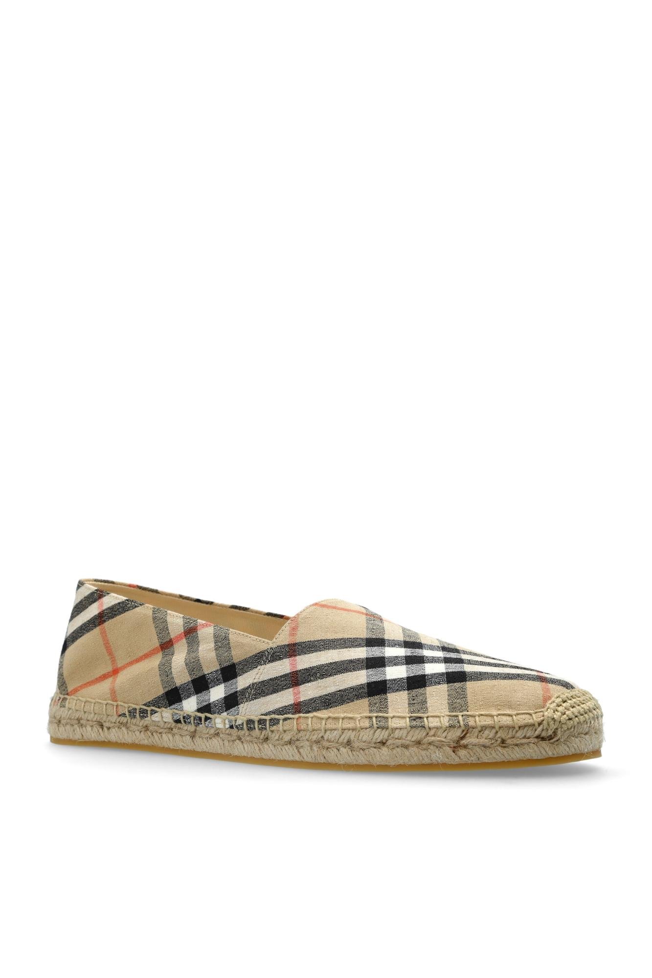 【関税&送料込み】Burberry Espadrillas Burberry Espadrille shoes and sandals for Men | Online Sale
