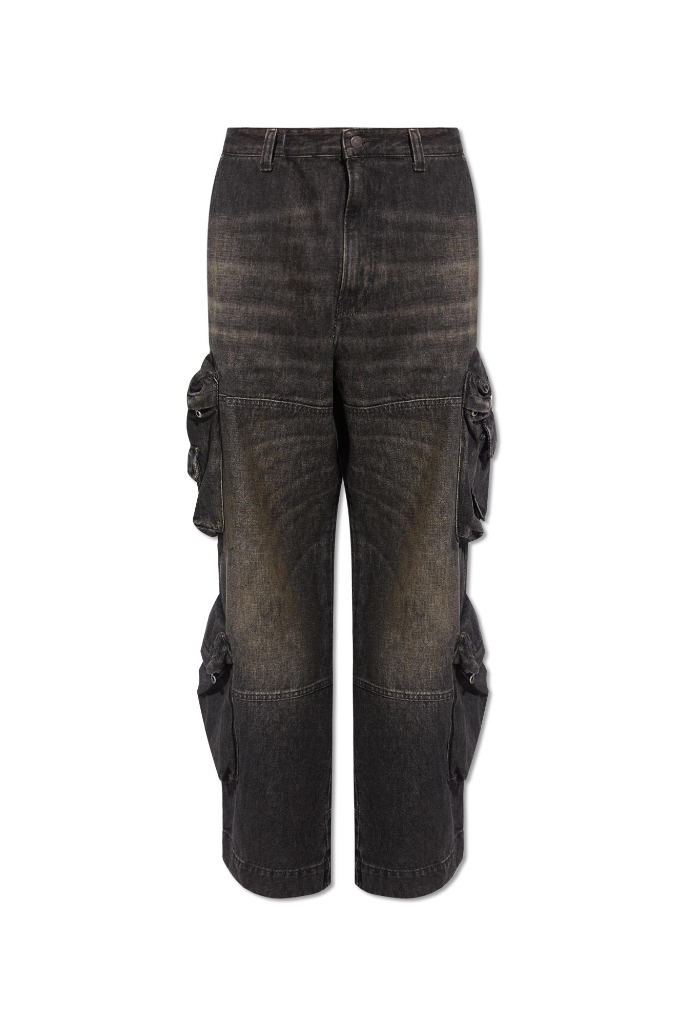 Diesel D-Side Cargo ジーンズ Diesel D-Side Cargo ジーンズ | ブラック | FARFETCH JP