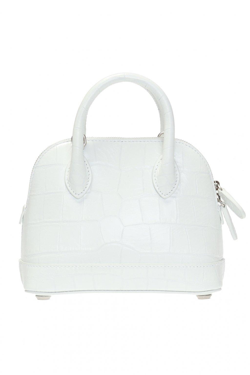balenciaga white city bag