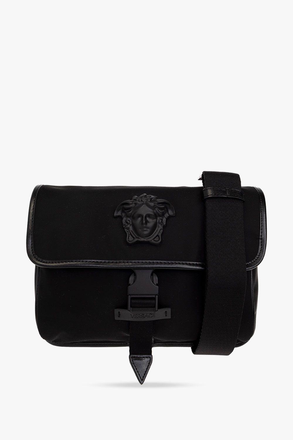 Versace Shoulder Bag in Black for Men | Lyst