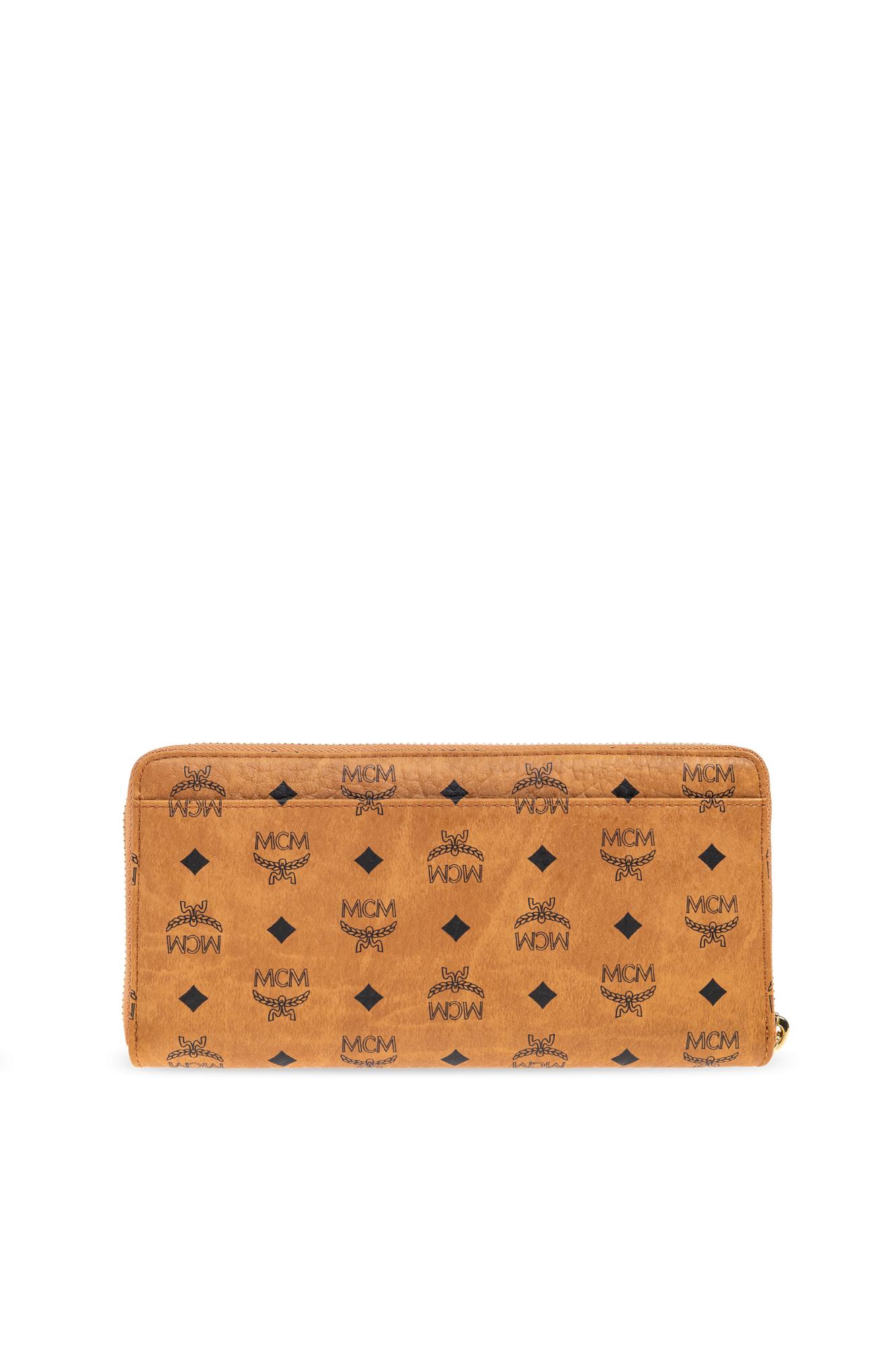 MCM モノグラムプリント ジップアラウンド ウォレット 大人気♪】MCM ジップアラウンド ウォレット 長財布 財布・小物