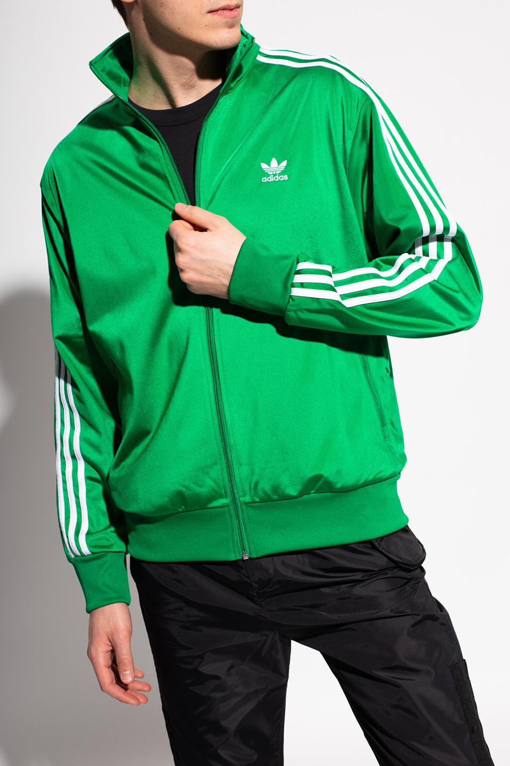 adidas Originals Track Jacket With Logo Green for Men | Lyst