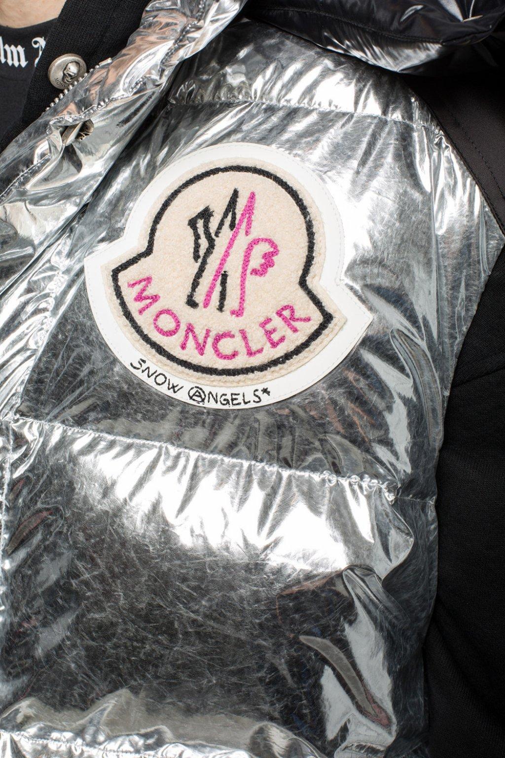 Moncler Genius Palm Angels Exen Nylon Down Vest in Silver (Metallic) for  Men - Lyst