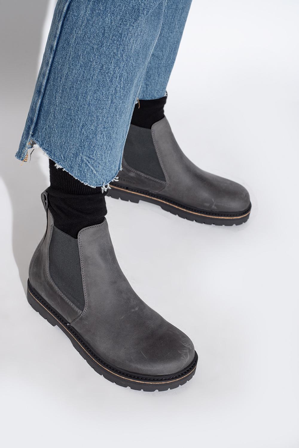 Birkenstock 'stalon Ii' Chelsea Boots in Gray | Lyst