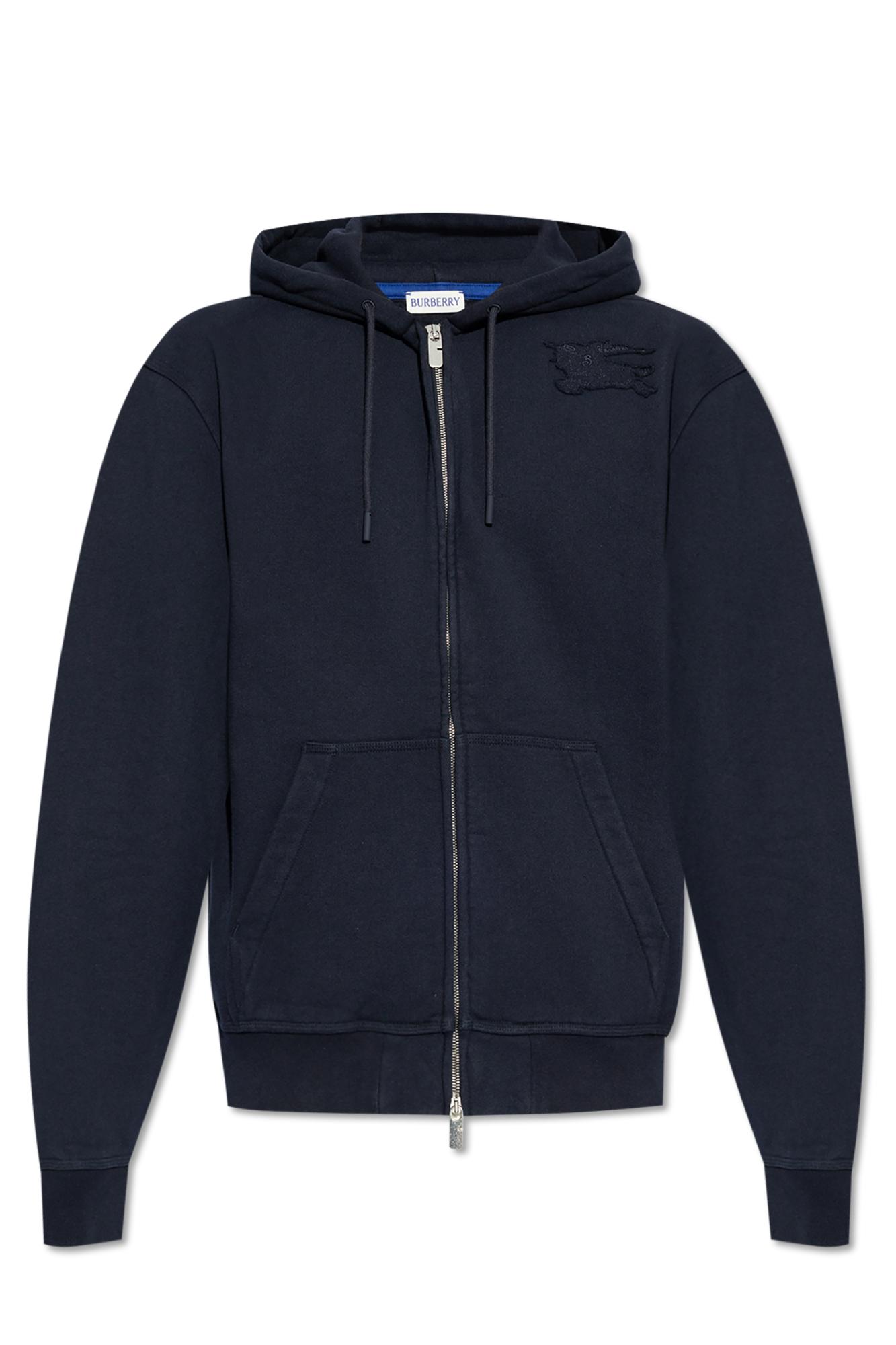 Burberry Hooded Sweatshirt in Blue for Men Lyst UK