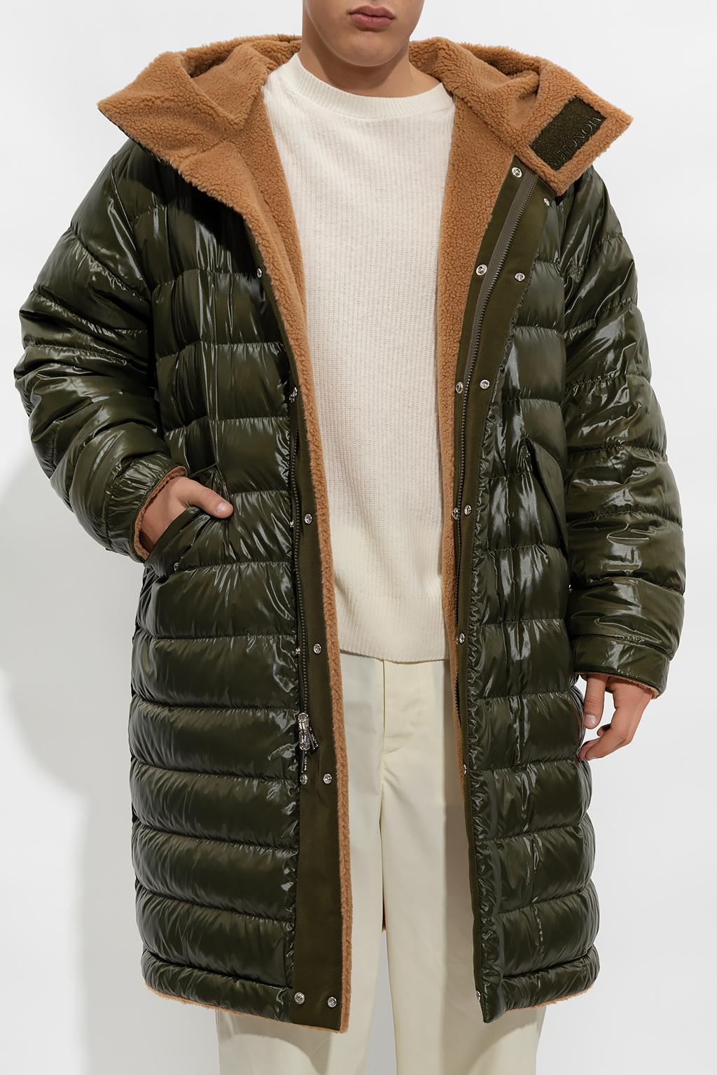 Moncler 'goreley' Reversible Coat in Natural for Men | Lyst