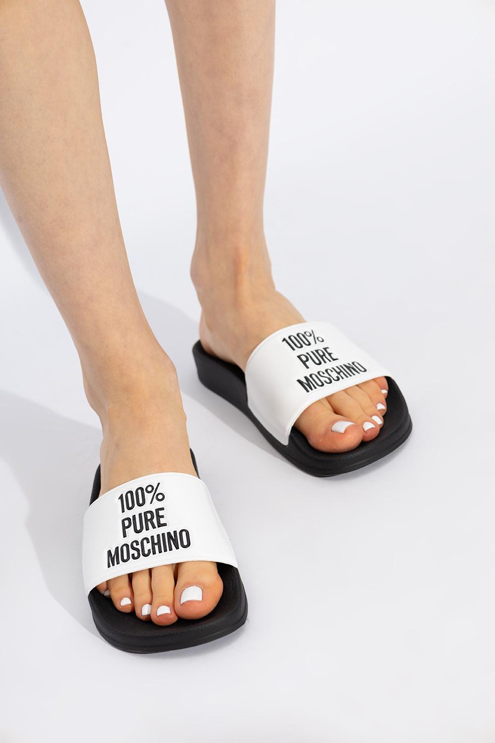 Moschino women sliders clearance
