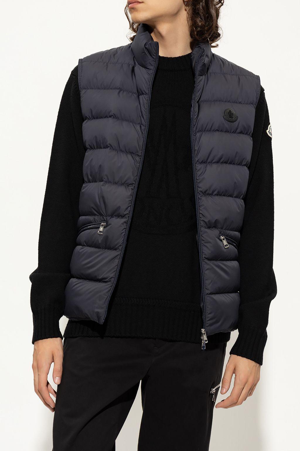 Moncler 'treompan' Down Vest in Blue for Men | Lyst