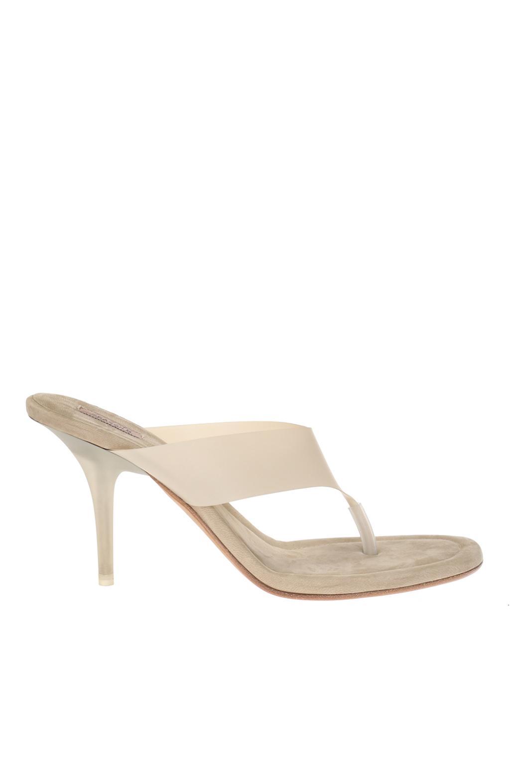 yeezy flip flop heels
