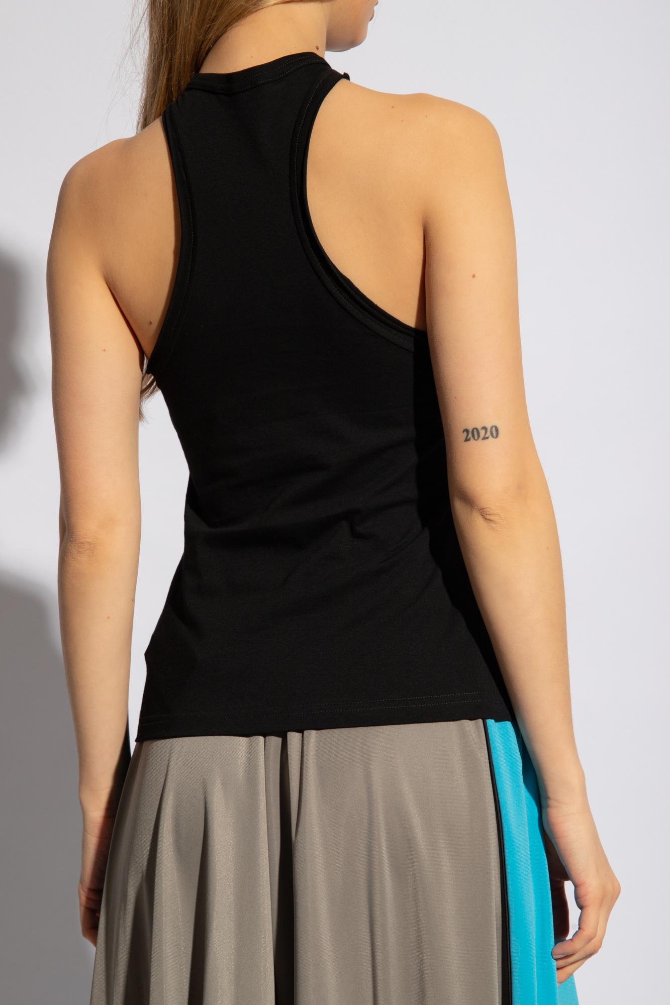 DIESEL 'T-Zelie' Tank Top in Black | Lyst
