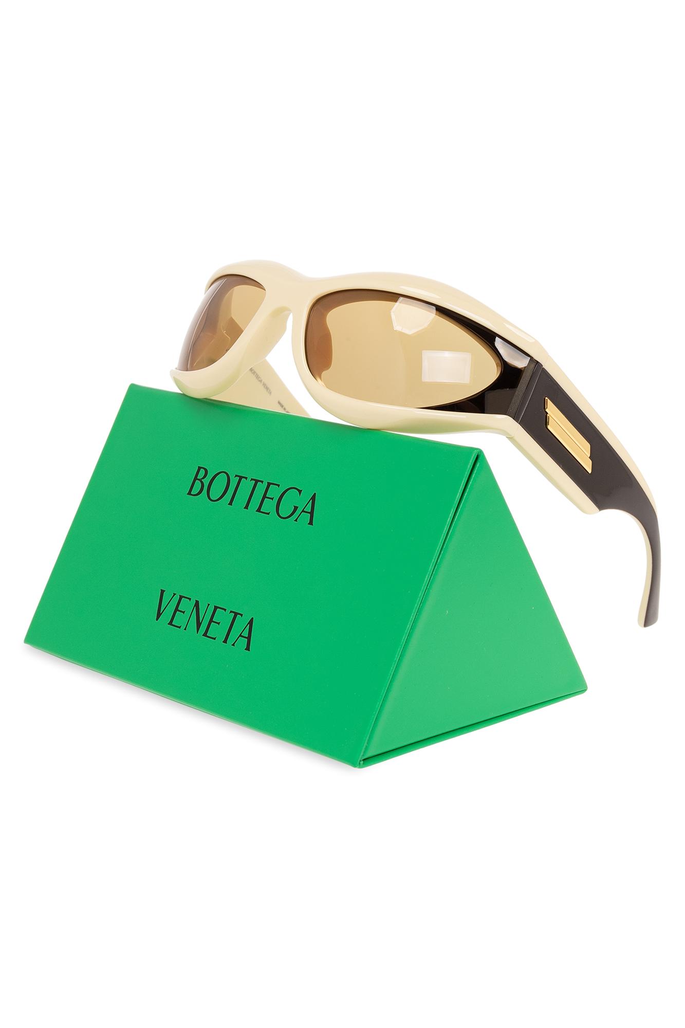 Bottega Veneta Cangi Wraparound Sunglasses - ShopStyle