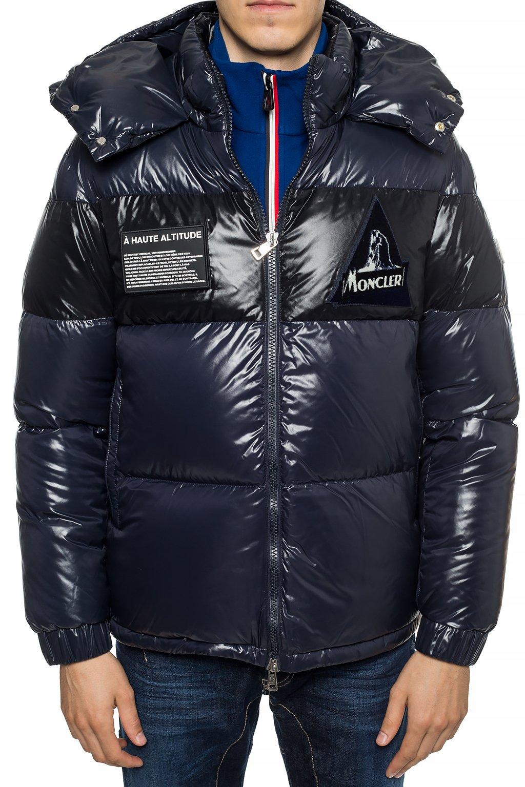 Moncler Synthetic 'gary' Quilted Down Jacket in Navy Blue (Blue) for Men -  Lyst