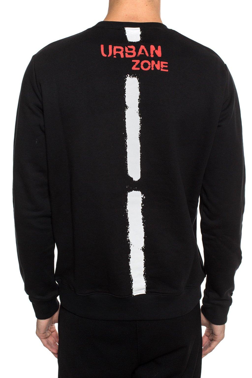 Les Hommes Cotton Logo-printed Sweatshirt in Black for Men - Lyst