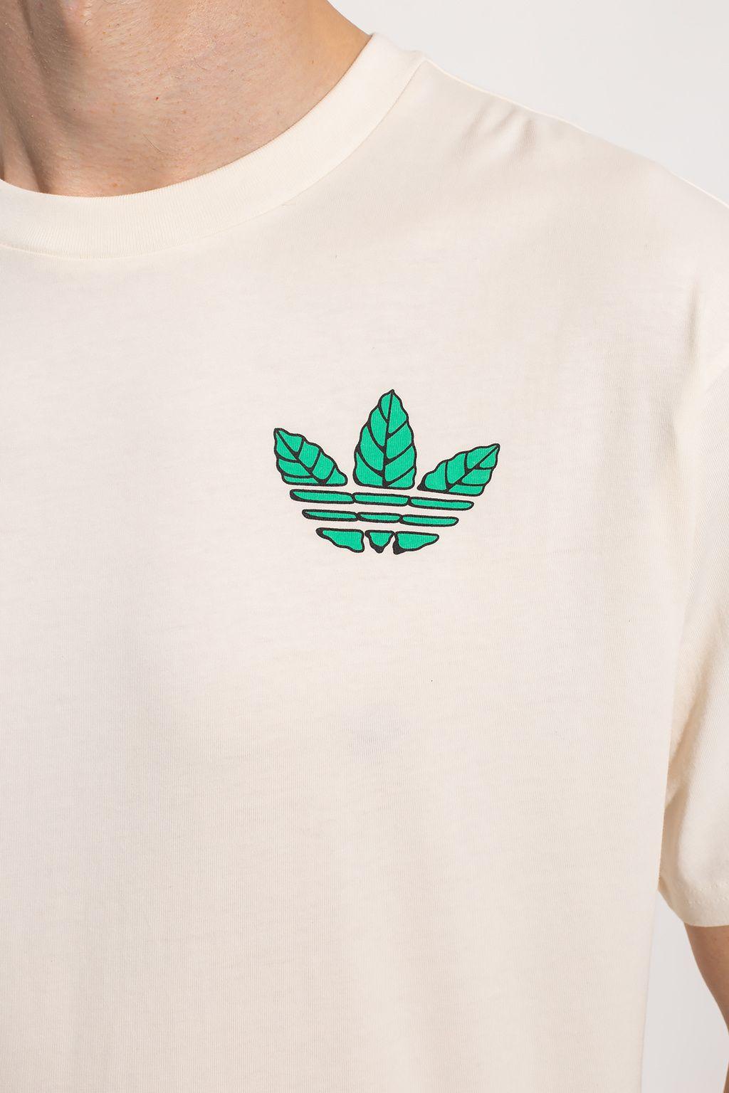 Men Lyst Logo adidas for | in Originals Natural T-shirt
