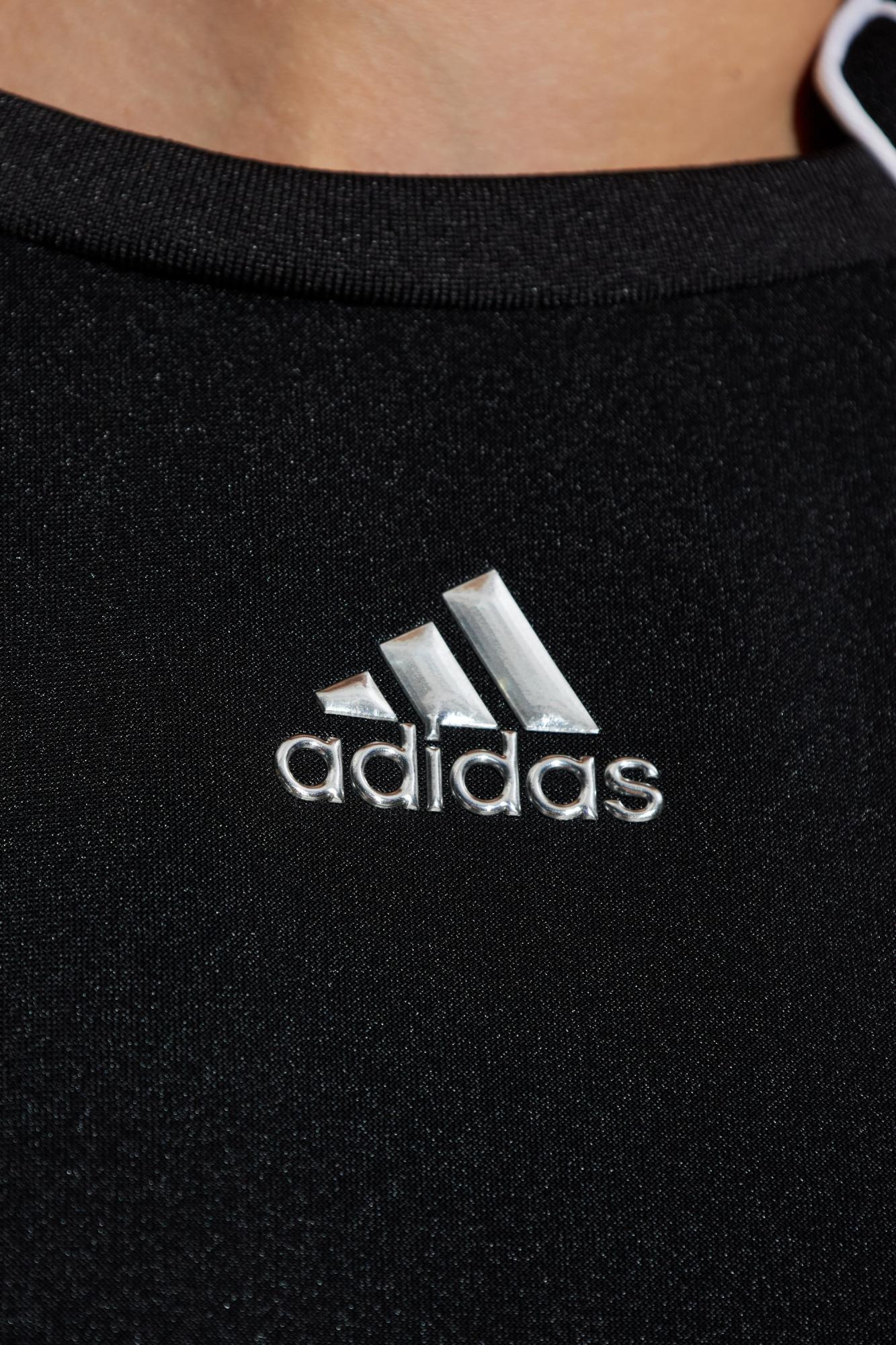 adidas sequin dress black adidas Adilenium Season 4 Teamgeist Sequins Mini Dress - Black