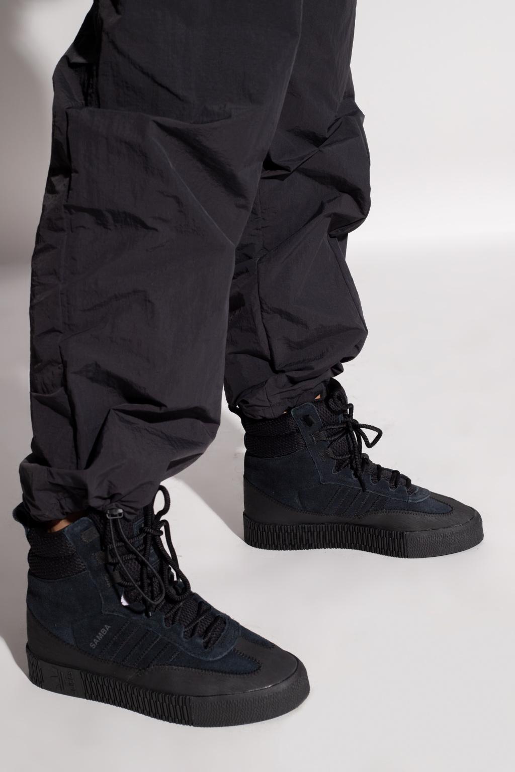 adidas Originals 'samba Boot' High-top Sneakers in Black | Lyst