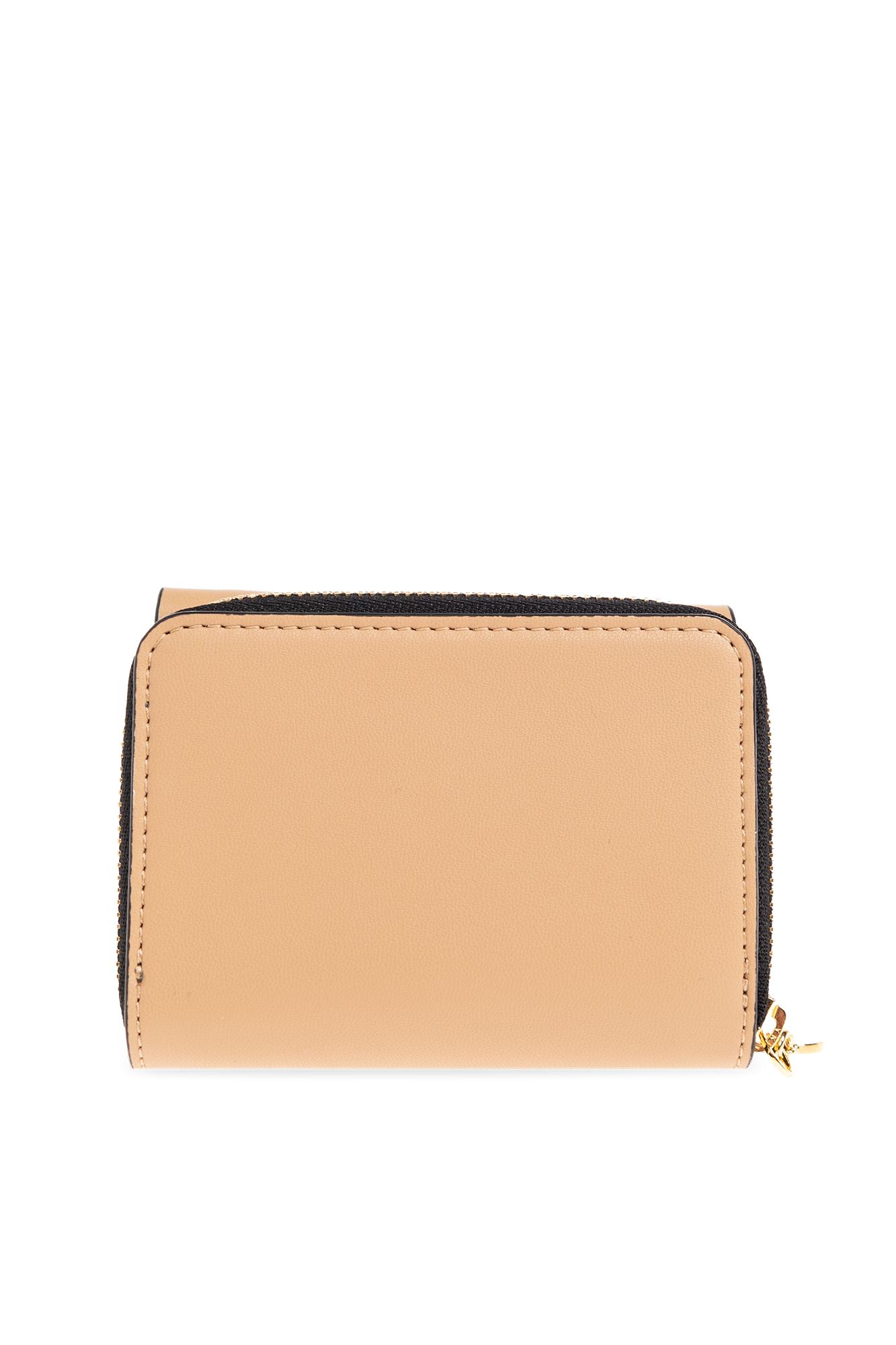 Stella McCartney Wallet With Logo, in Natural