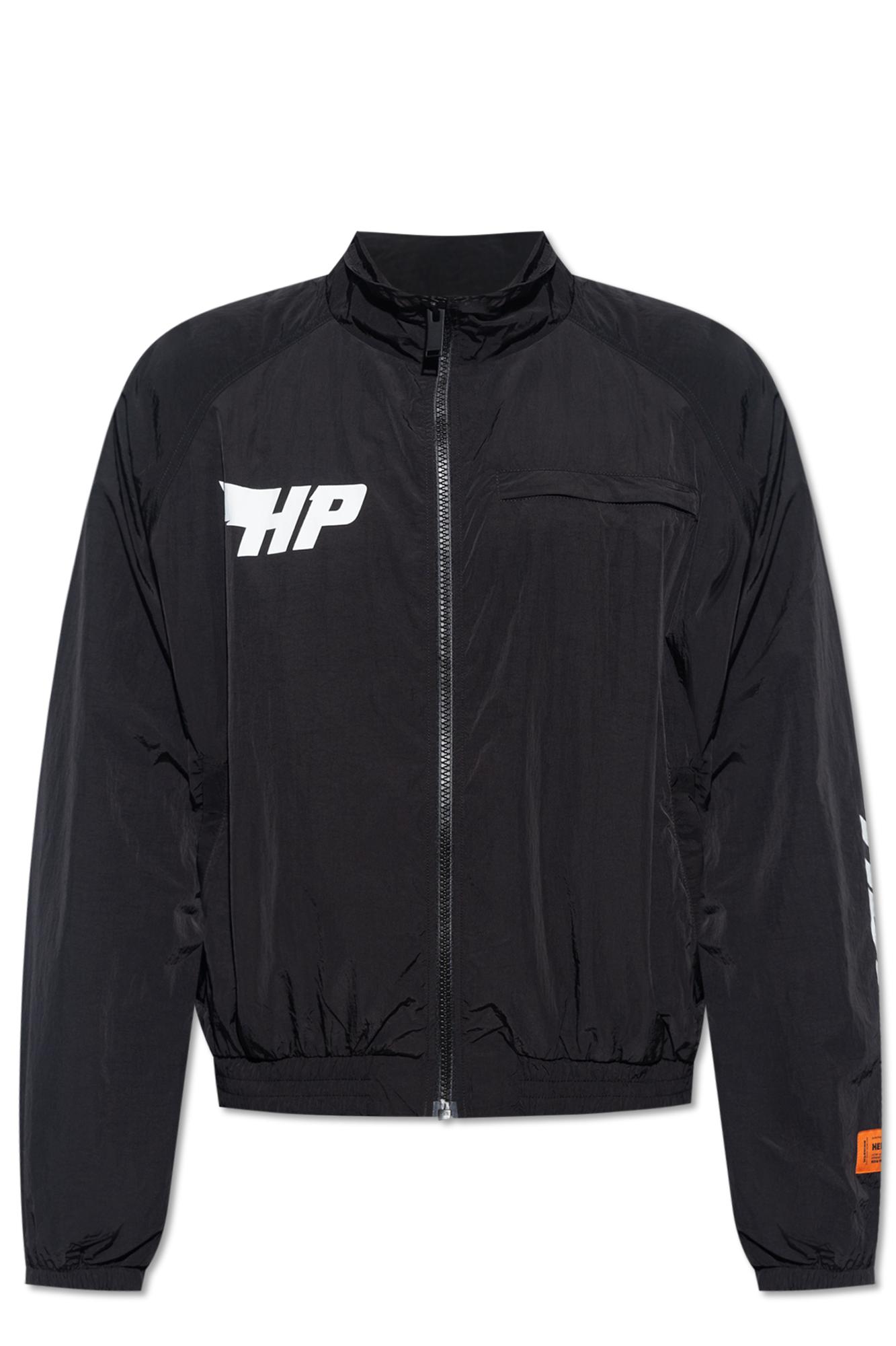 Heron Preston Track Jacket With Logo in Black | Lyst