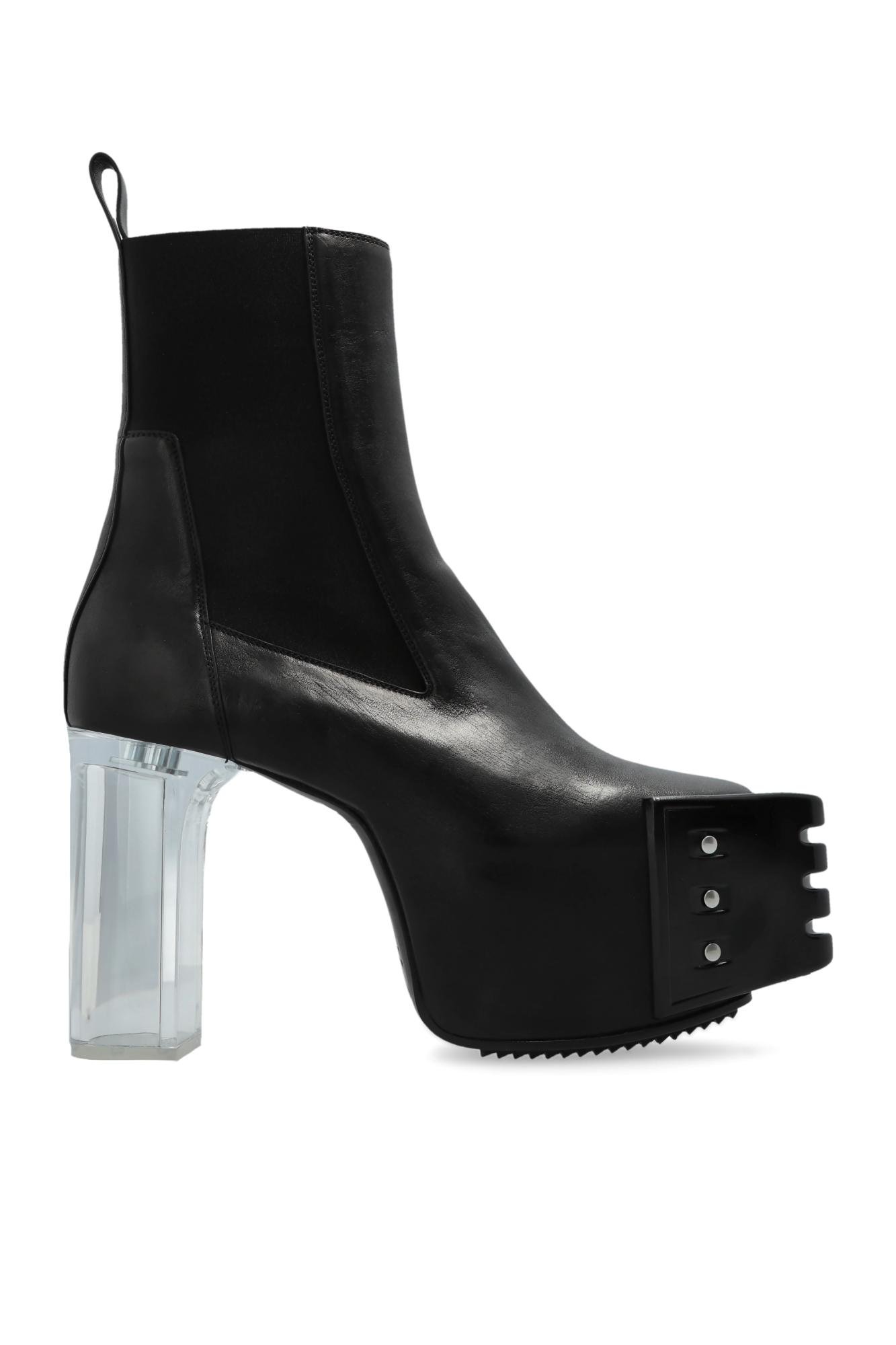 RickOwens 130mm square-toe boots キスブーツ美品 RickOwens 130mm square-toe boots キスブーツ美品 - メルカリ