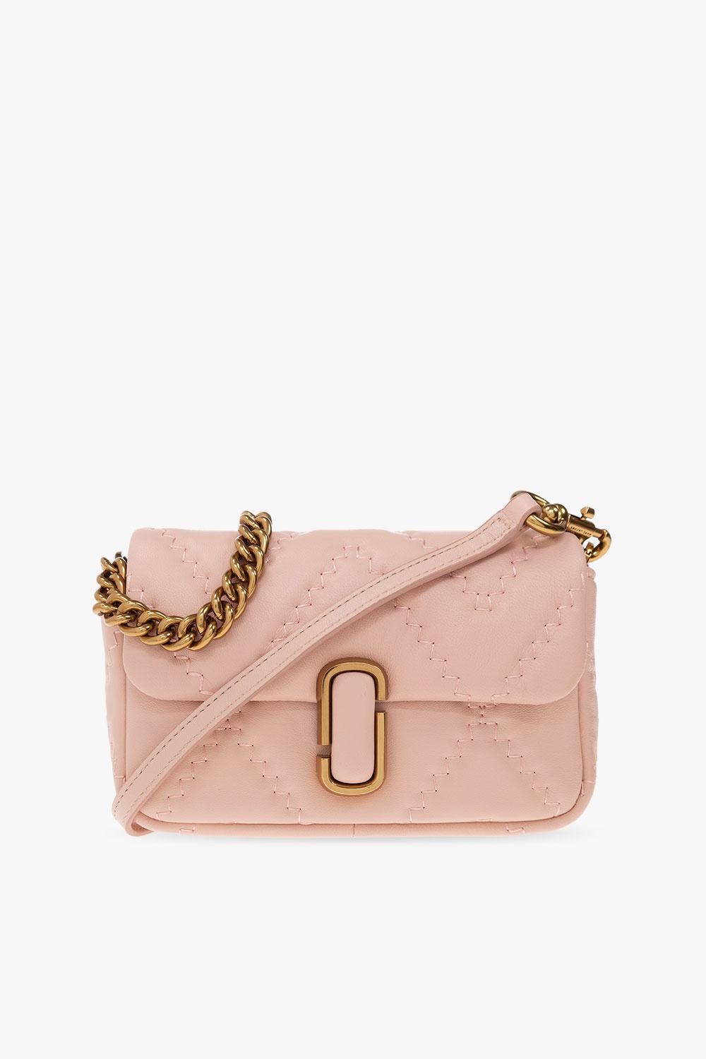 Marc Jacobs 'the J Marc Mini' Quilted Shoulder Bag in Pink | Lyst UK