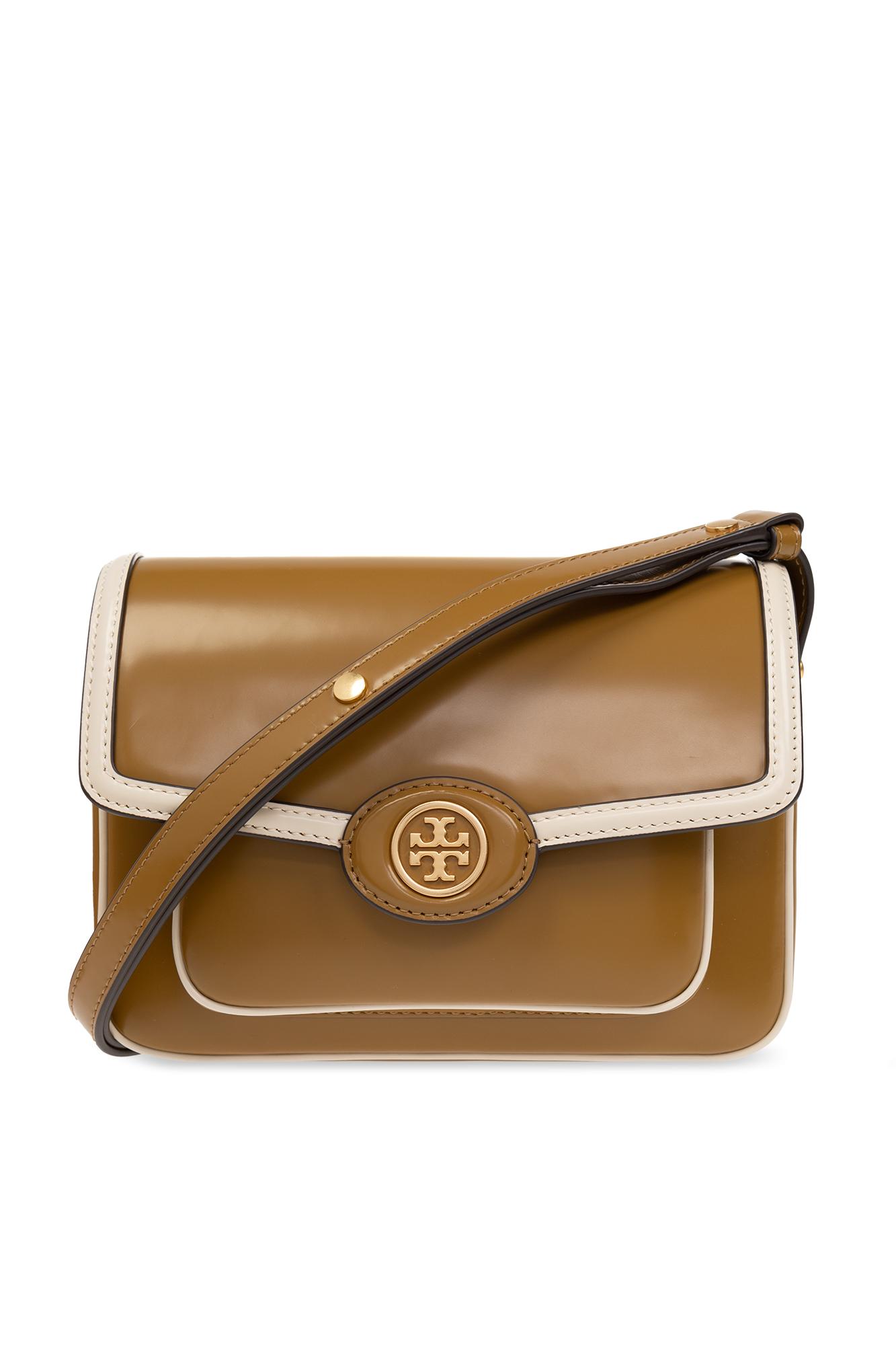 Tory Burch 'robinson' Shoulder Bag in Brown Lyst