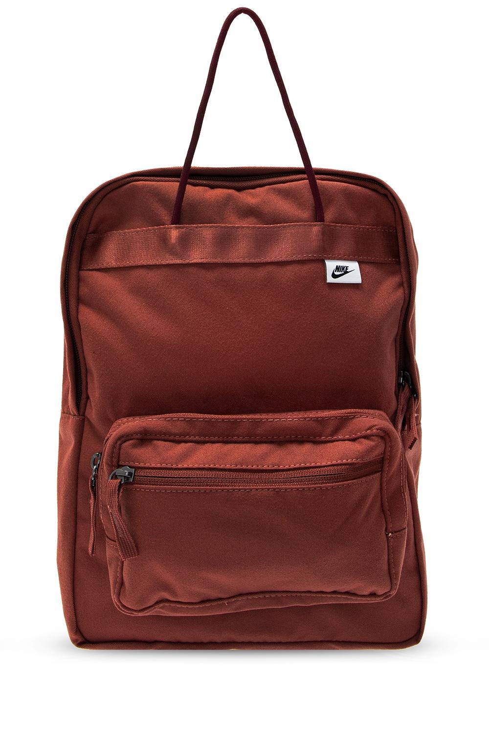 Nike 'tanjun' Backpack With Logo in Brown for Men | Lyst