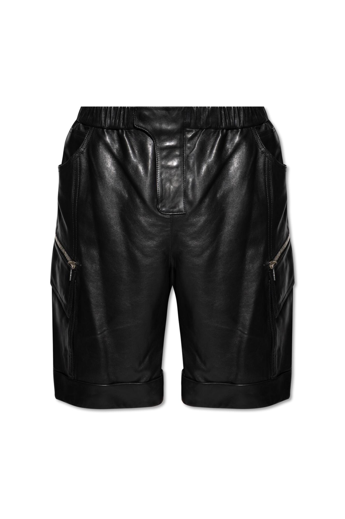 【送料&関税込】Balmain Leather Shorts BALMAIN Snakeskin Leather Shorts | eBay