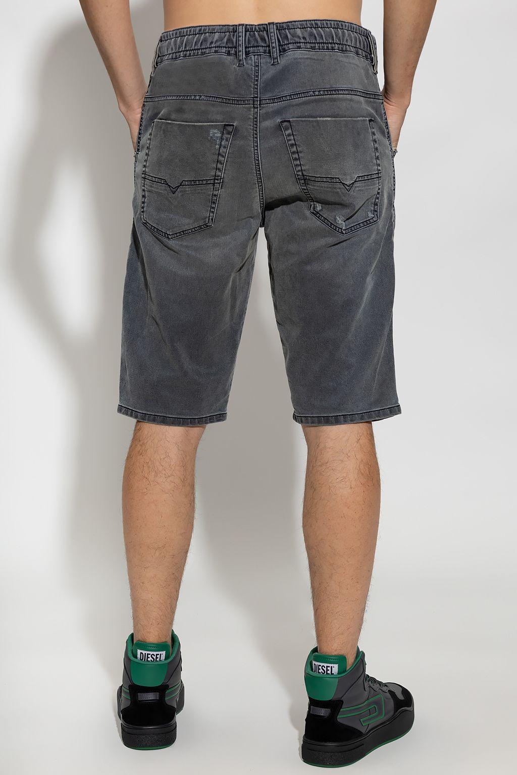 DIESEL 'd-krooshort' Shorts in Gray for Men | Lyst